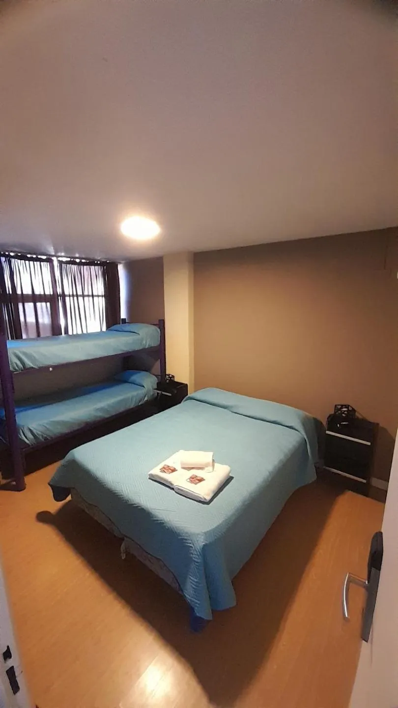 Bed in Hotel Alto Parana