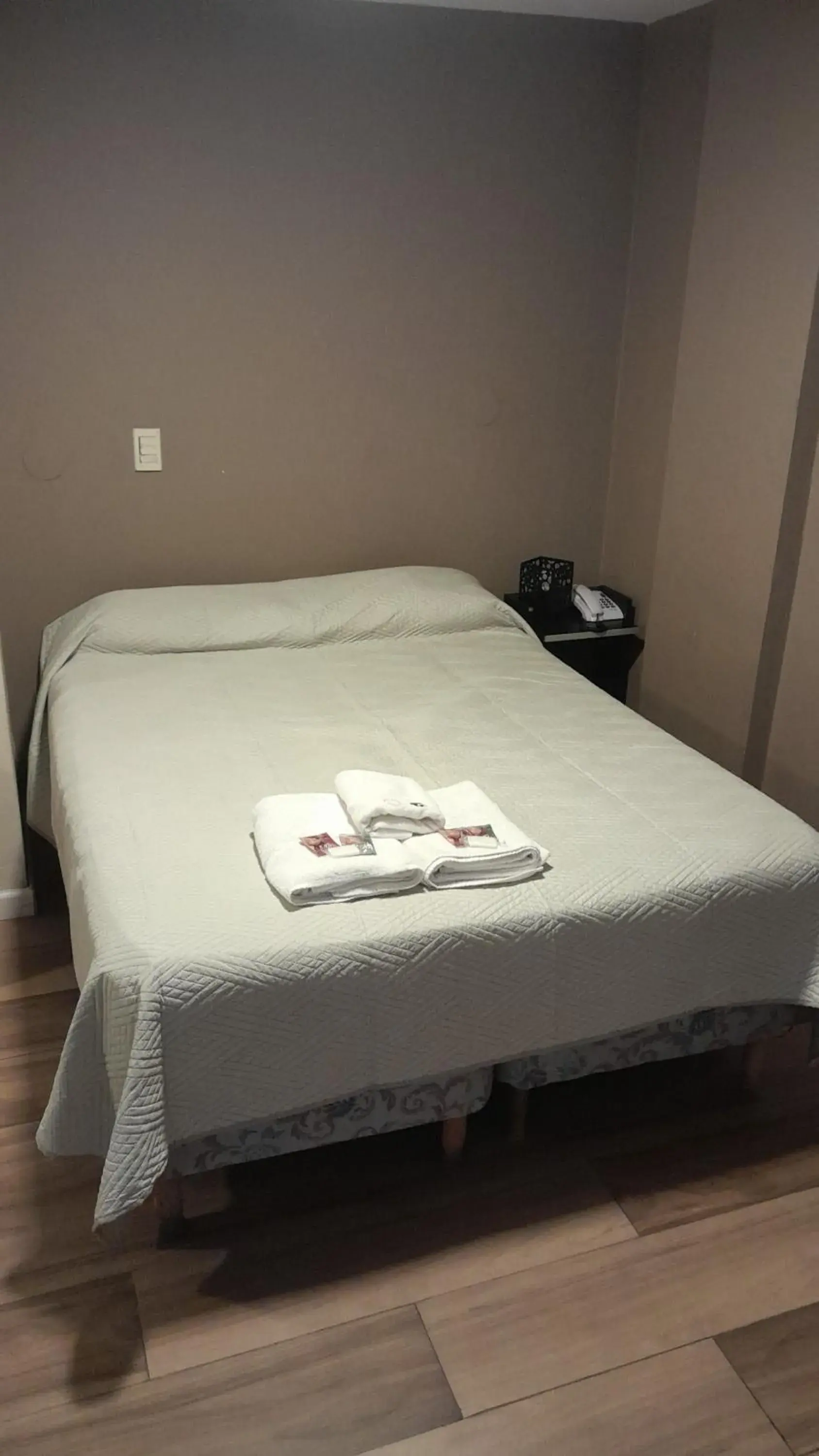 Bed in Hotel Alto Parana Bed in Hotel Alto Parana