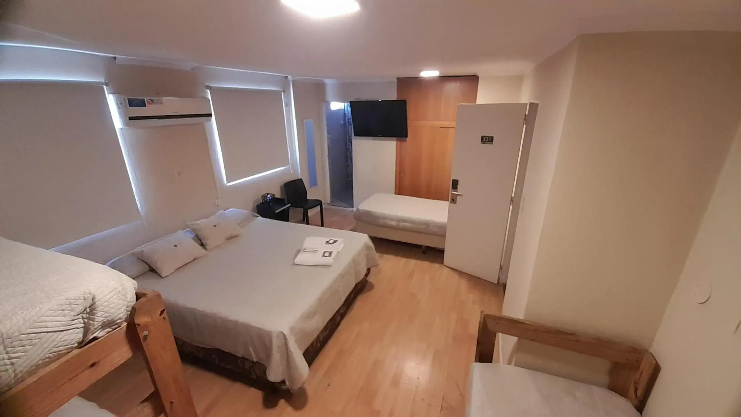 Bed in Hotel Alto Parana Bed in Hotel Alto Parana