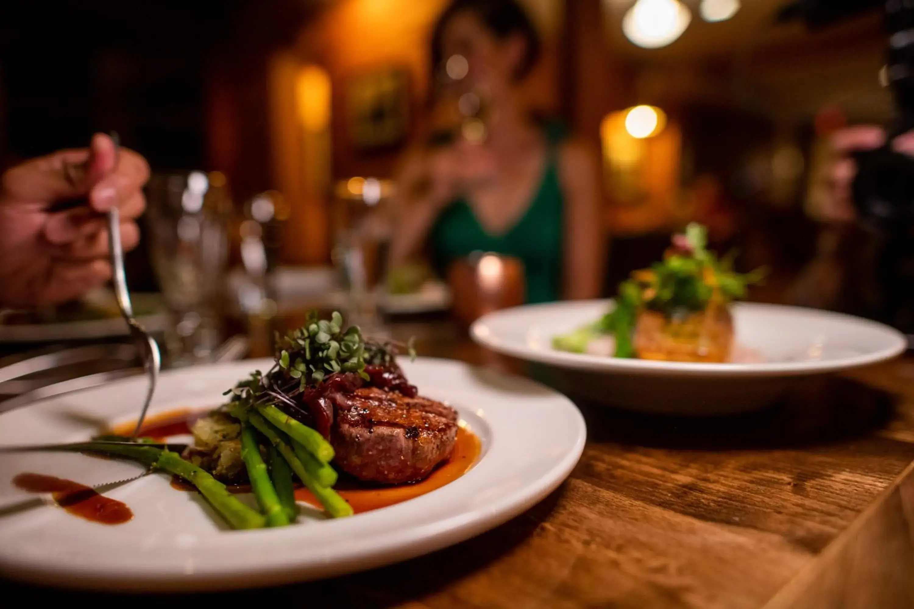 Food close-up in Emerald Lake Lodge Food close-up in Emerald Lake Lodge