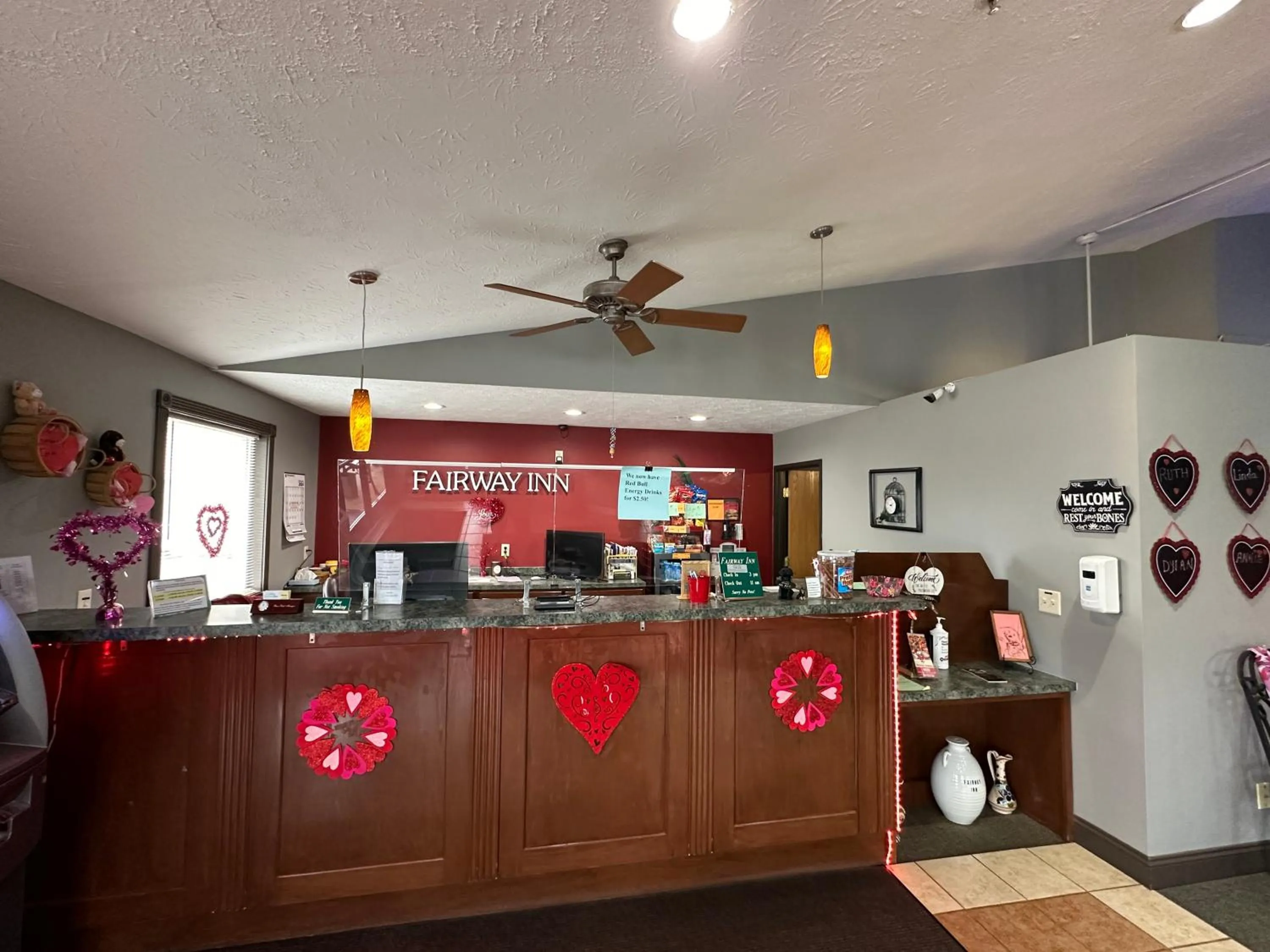 Lobby or reception in Fairway Inn Florence Indiana