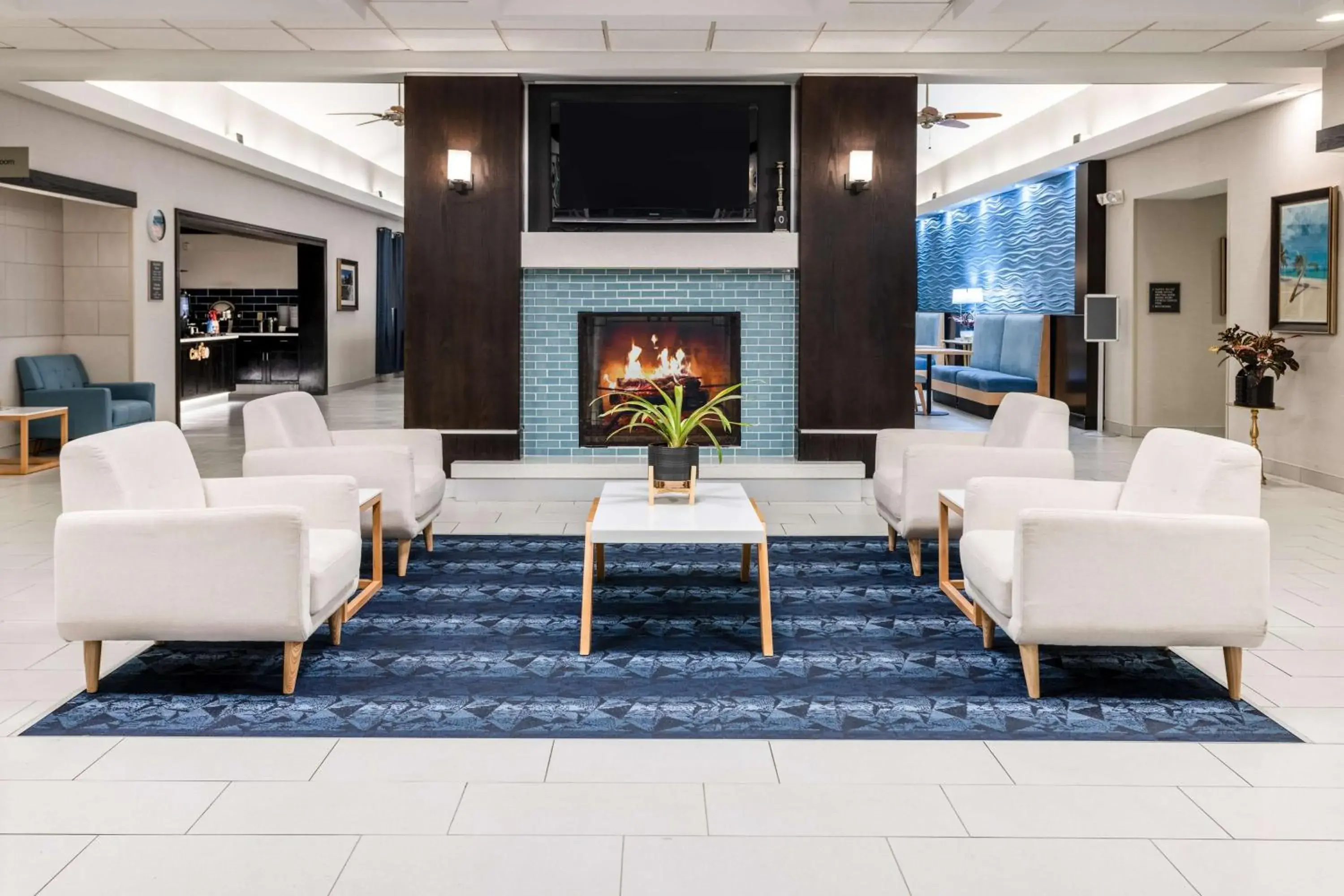 Lobby or reception in Homewood Suites by Hilton Rochester/Greece, NY Lobby or reception in Homewood Suites by Hilton Rochester/Greece, NY