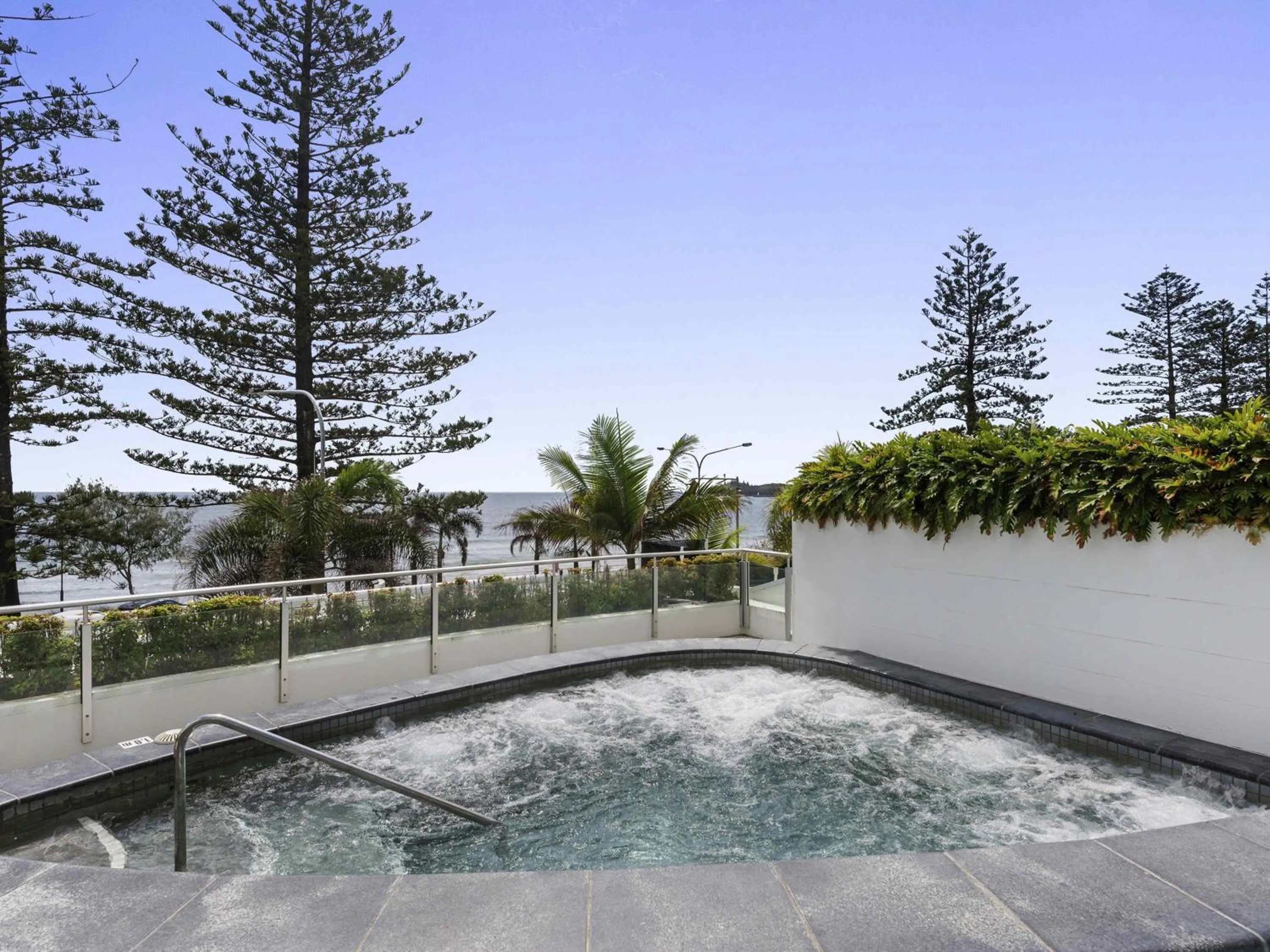 Pool view in Mantra Sirocco
