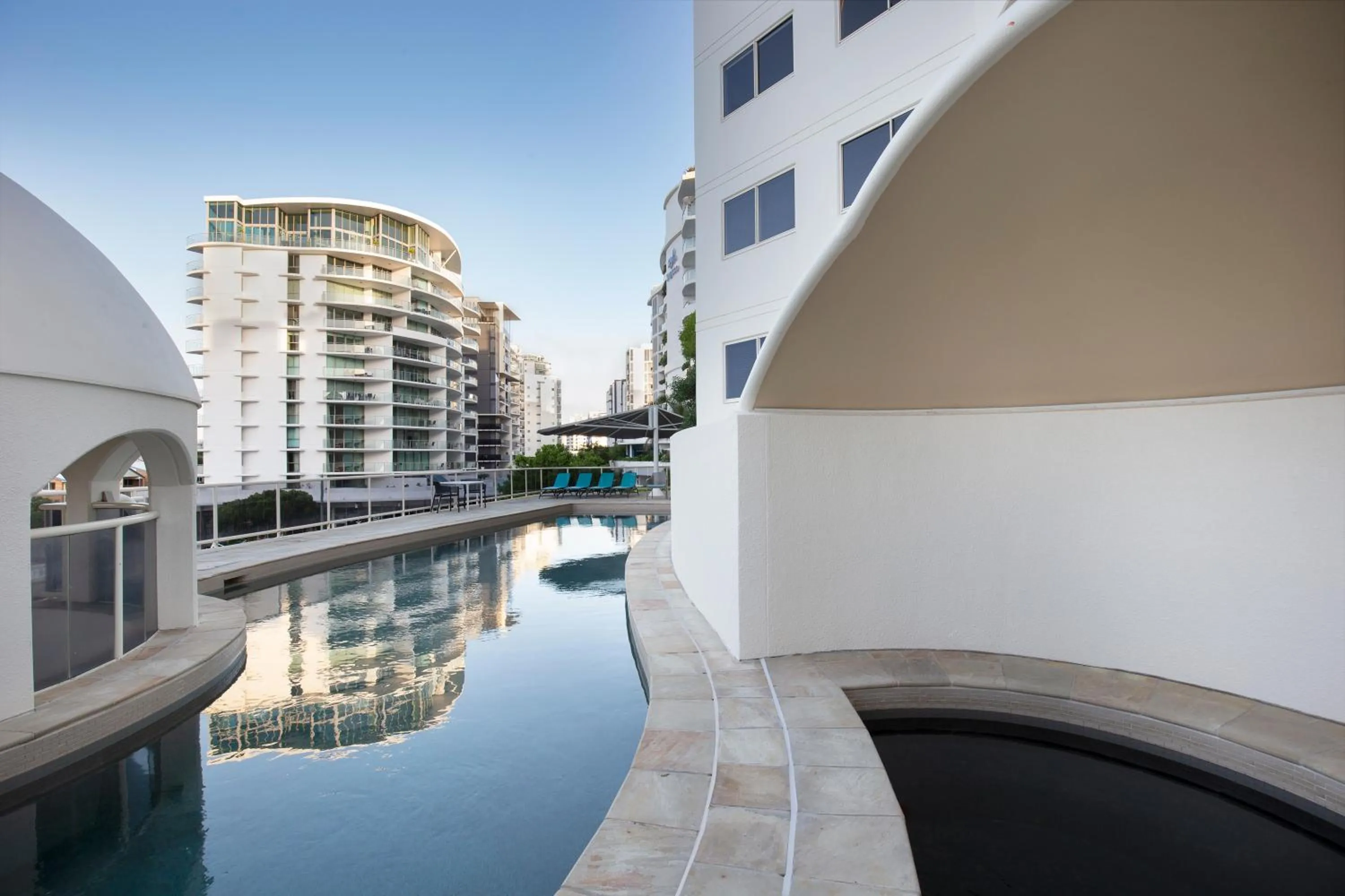 Swimming pool in Mantra Zanzibar