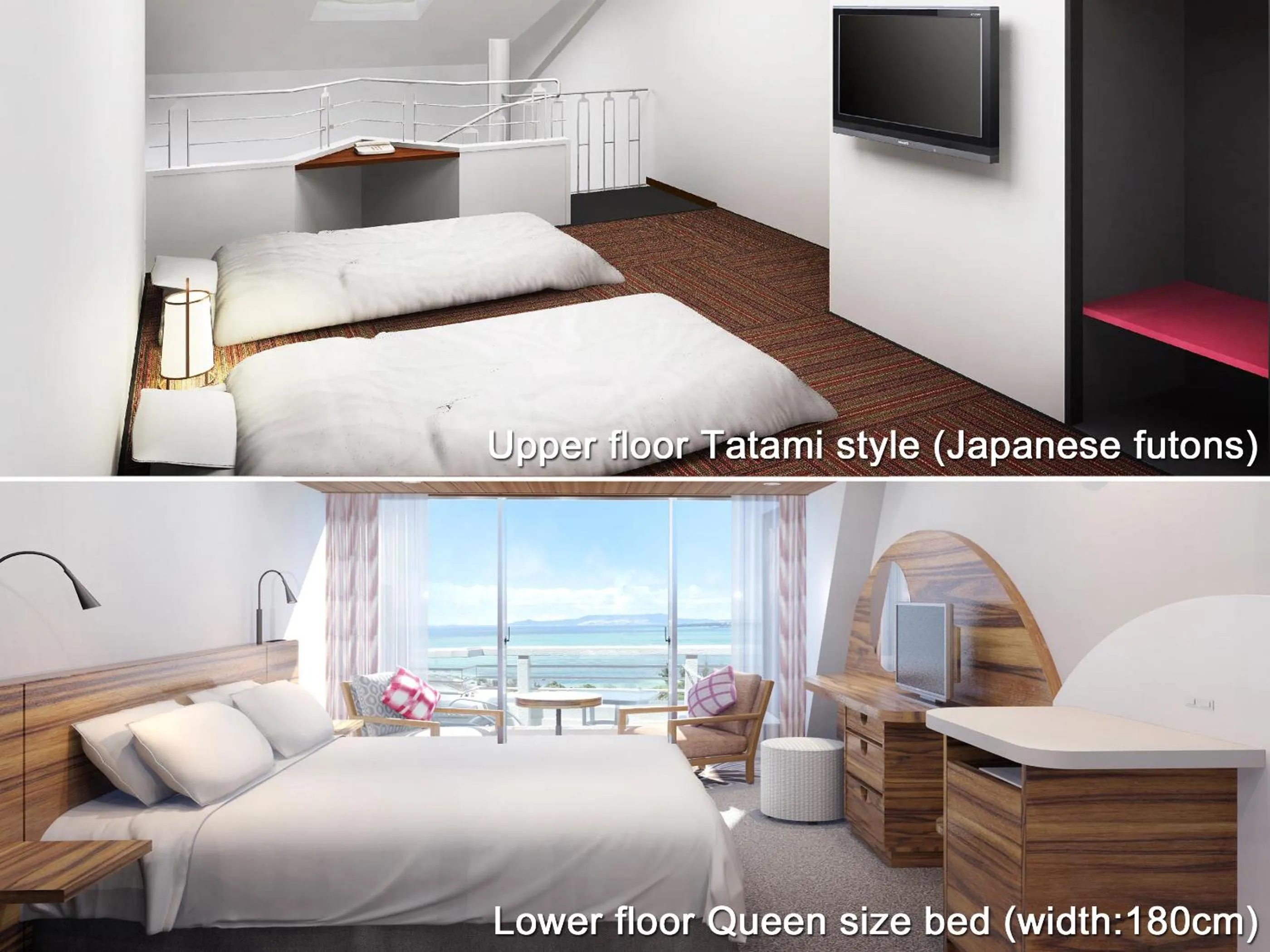 Photo of the whole room in Sheraton Okinawa Sunmarina Resort