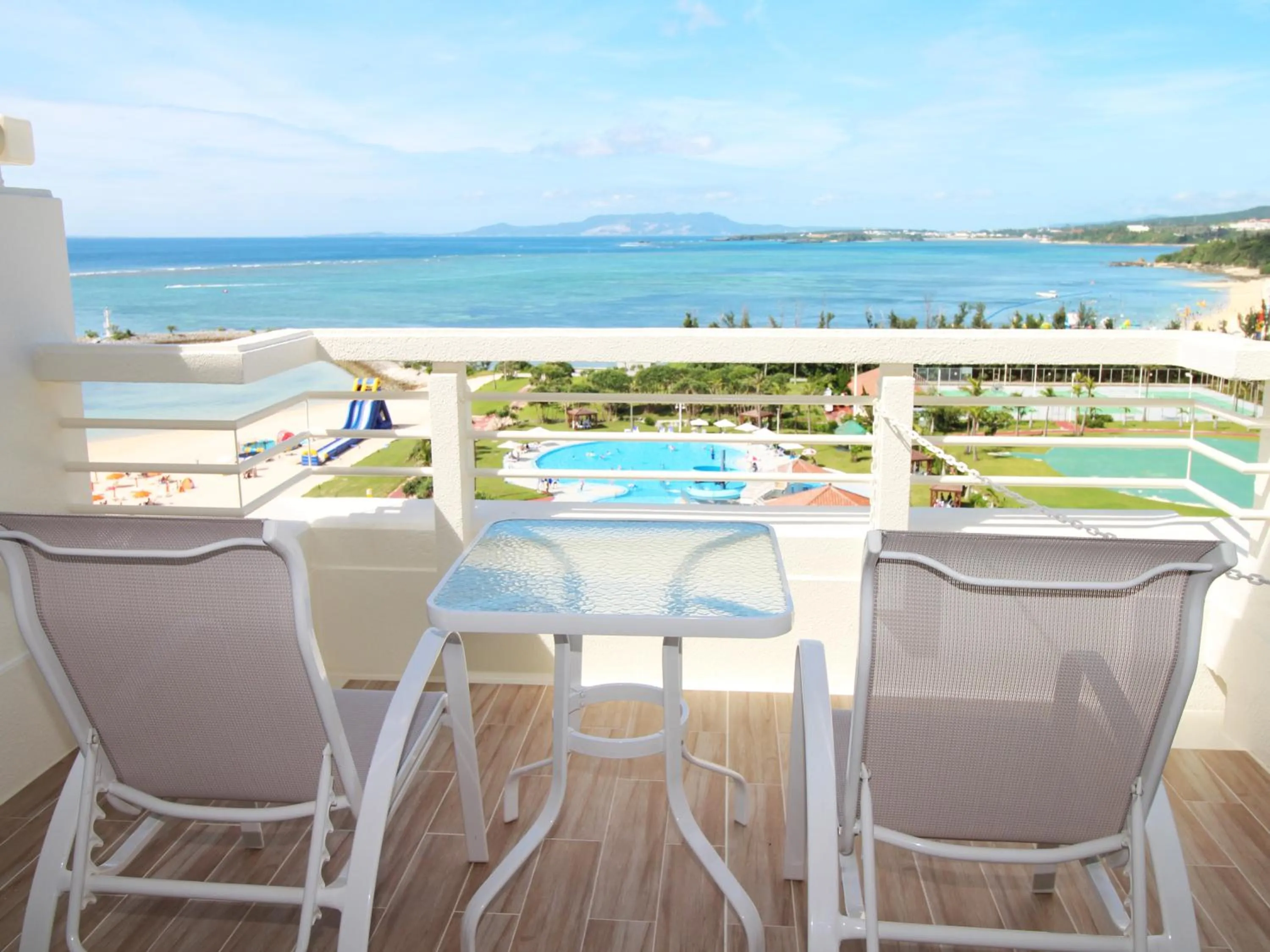 Sea view in Sheraton Okinawa Sunmarina Resort