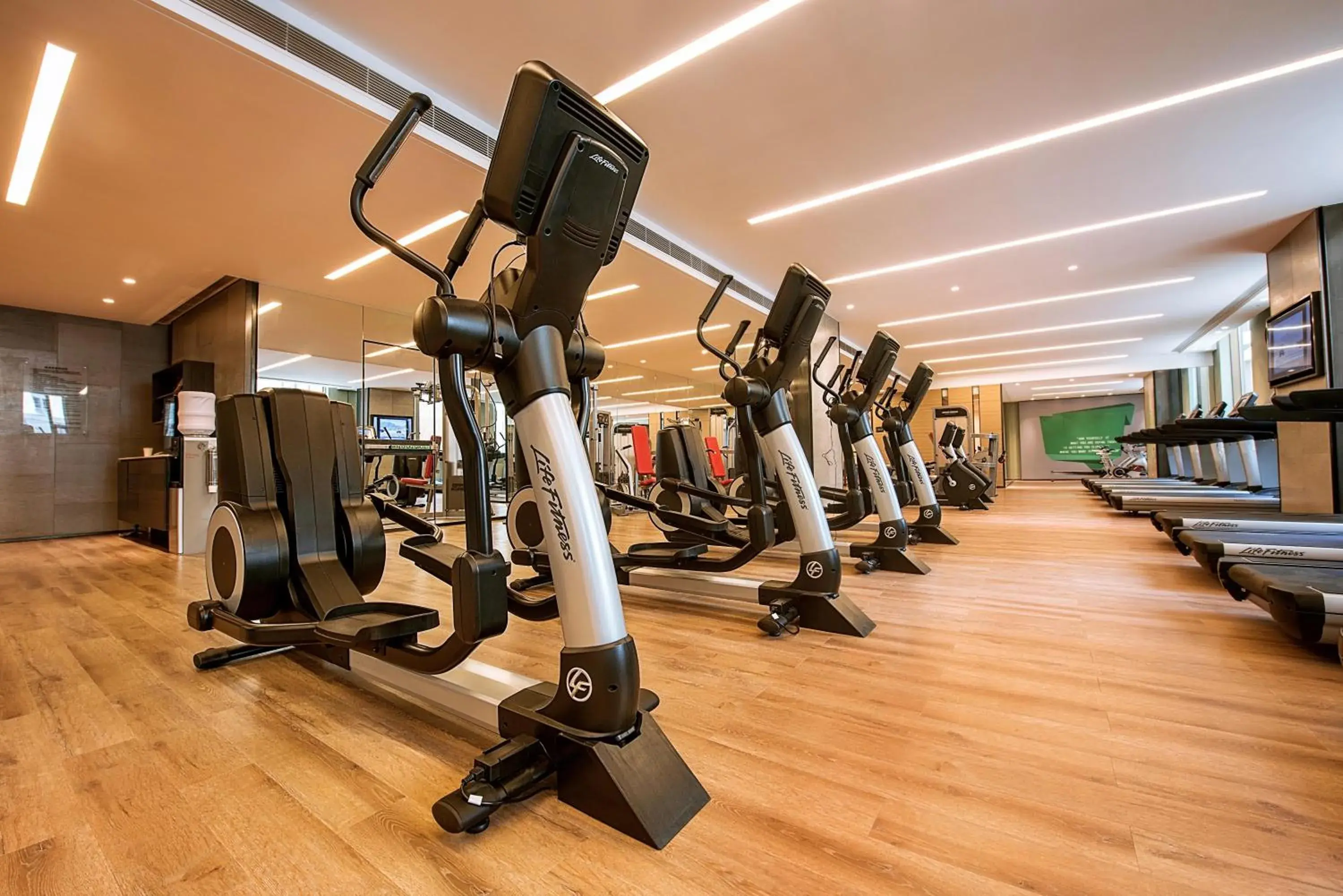 Fitness centre/facilities in Shangri-La Dalian Fitness centre/facilities in Shangri-La Dalian