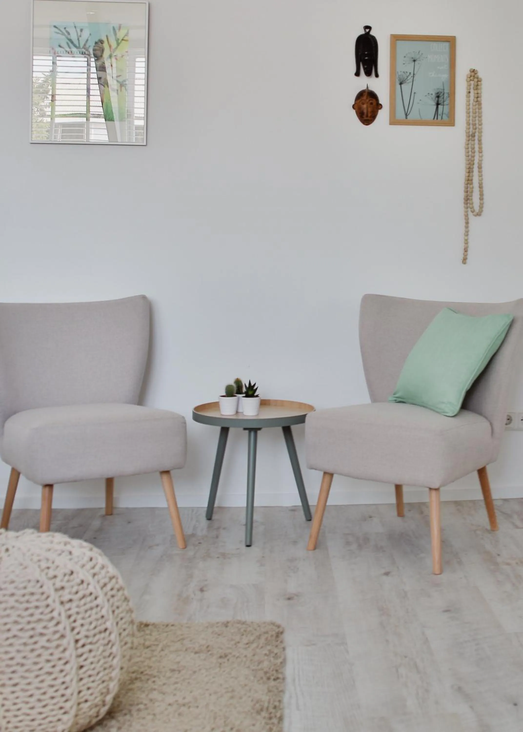 Seating area in Studio De Bilt