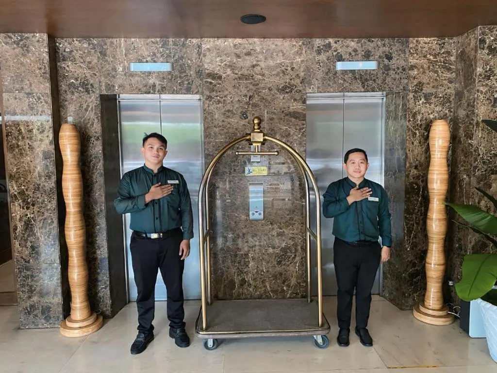 Staff in Castle Peak Hotel