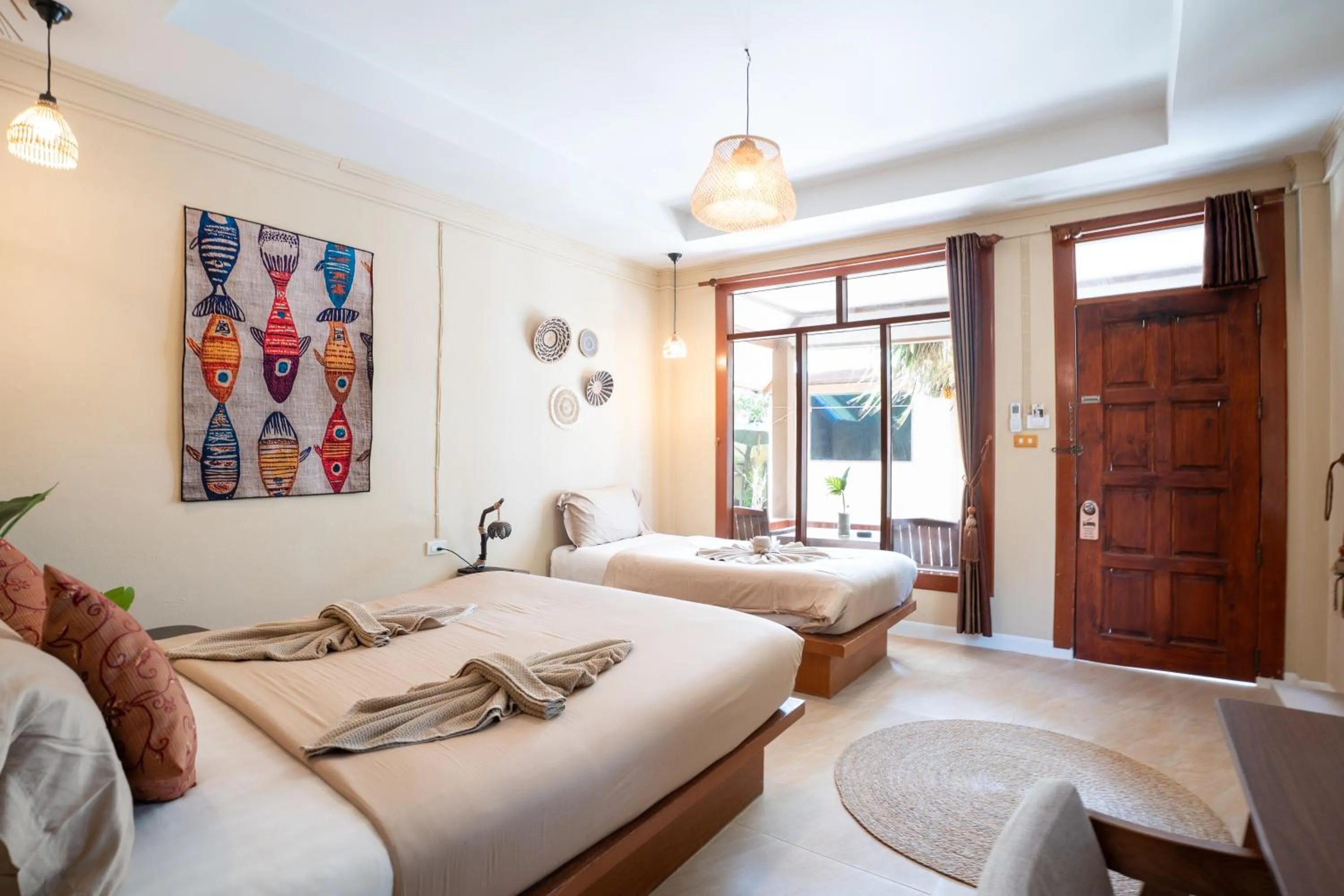 Bed in Lanta Riviera Beach Resort