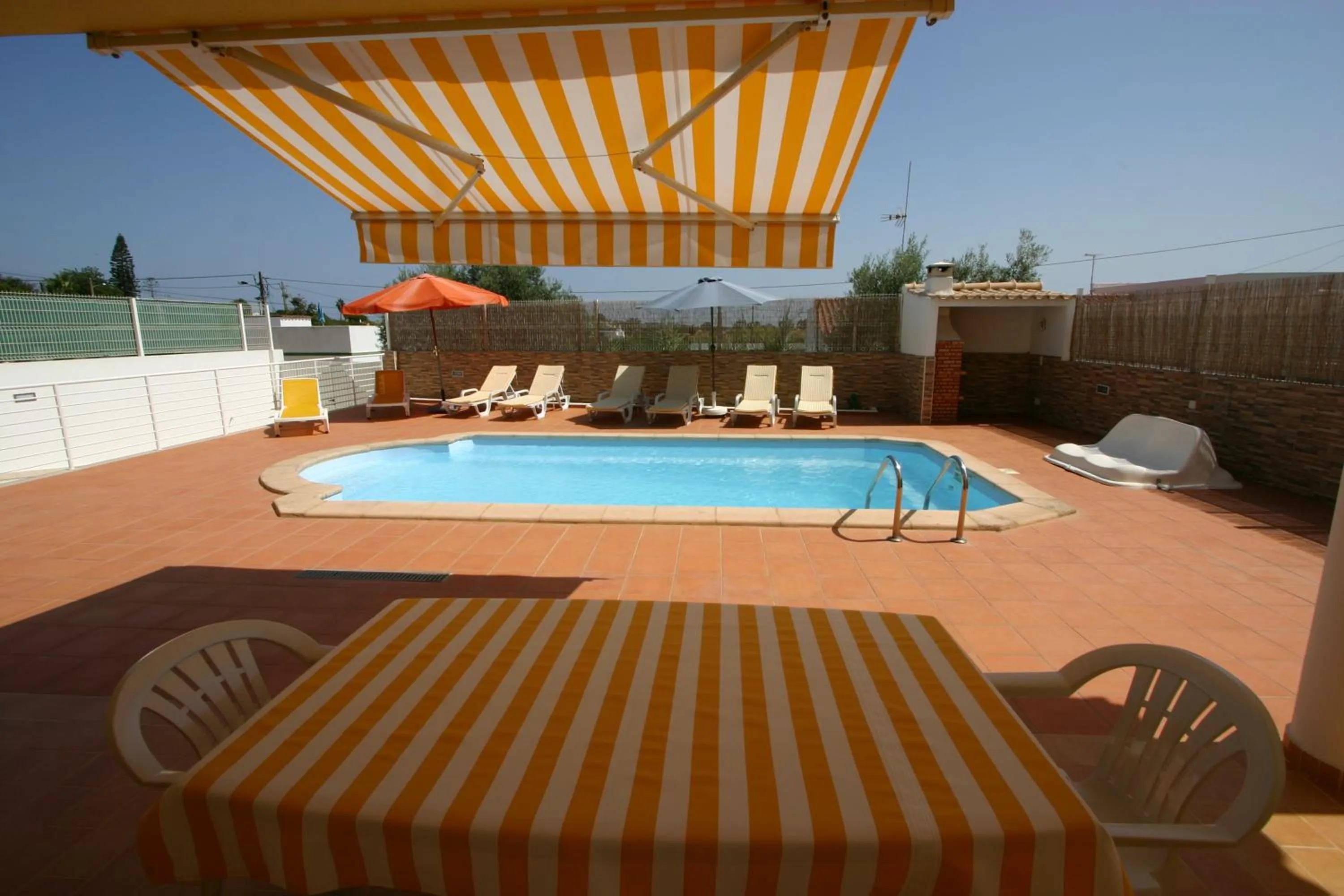 Patio in Villa vista mar e piscina