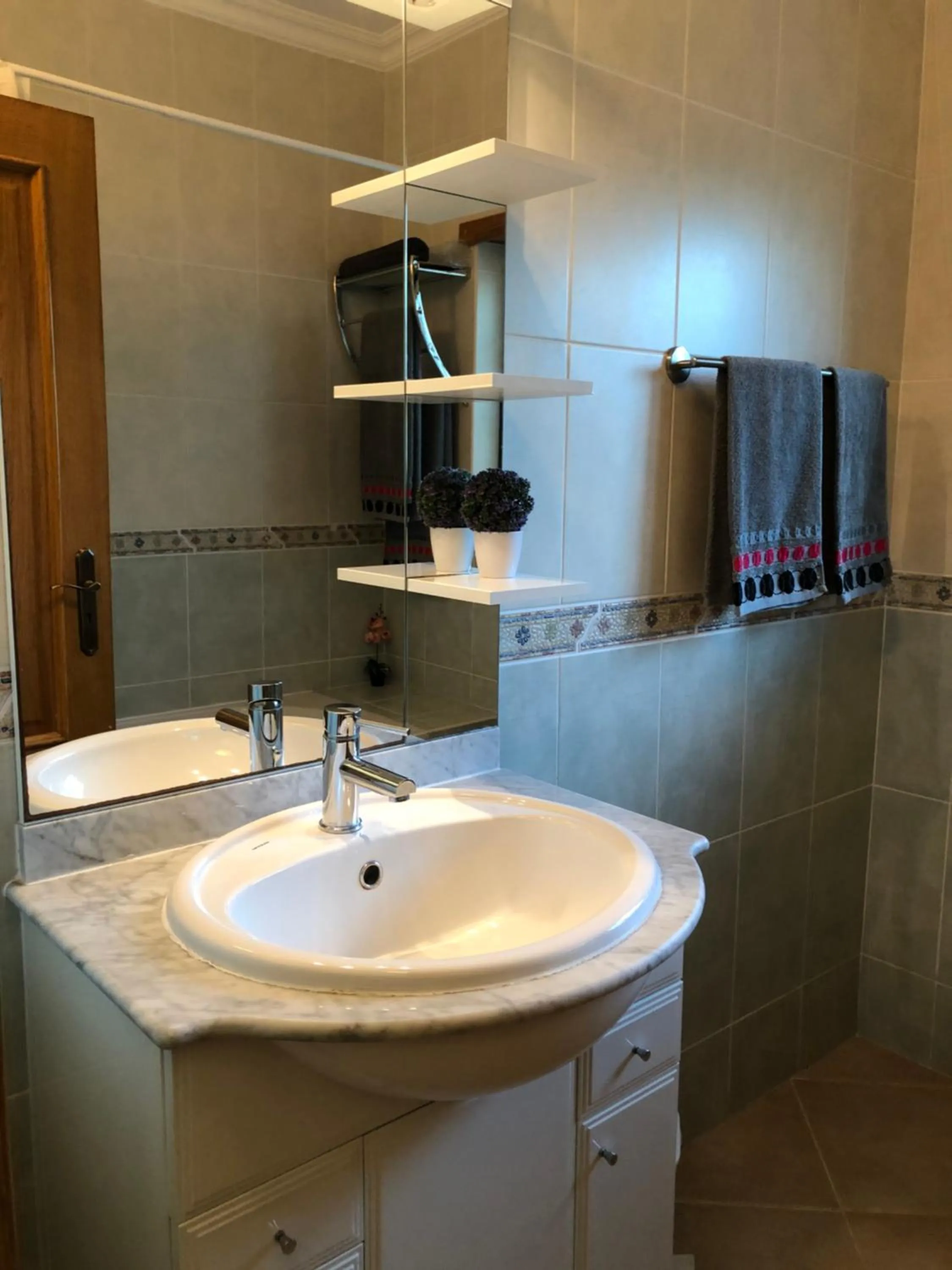 Bathroom in Villa vista mar e piscina