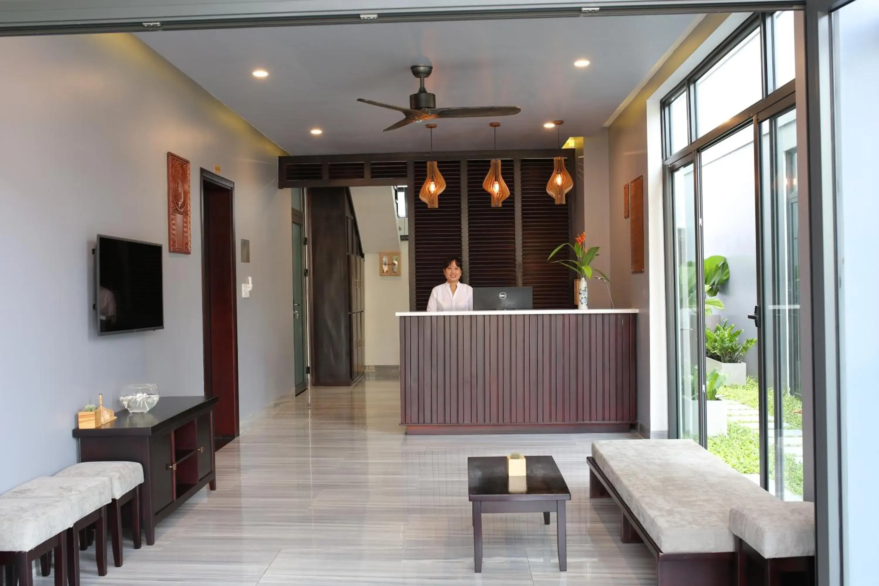 Lobby or reception in Dai An Phu Villa Lobby or reception in Dai An Phu Villa