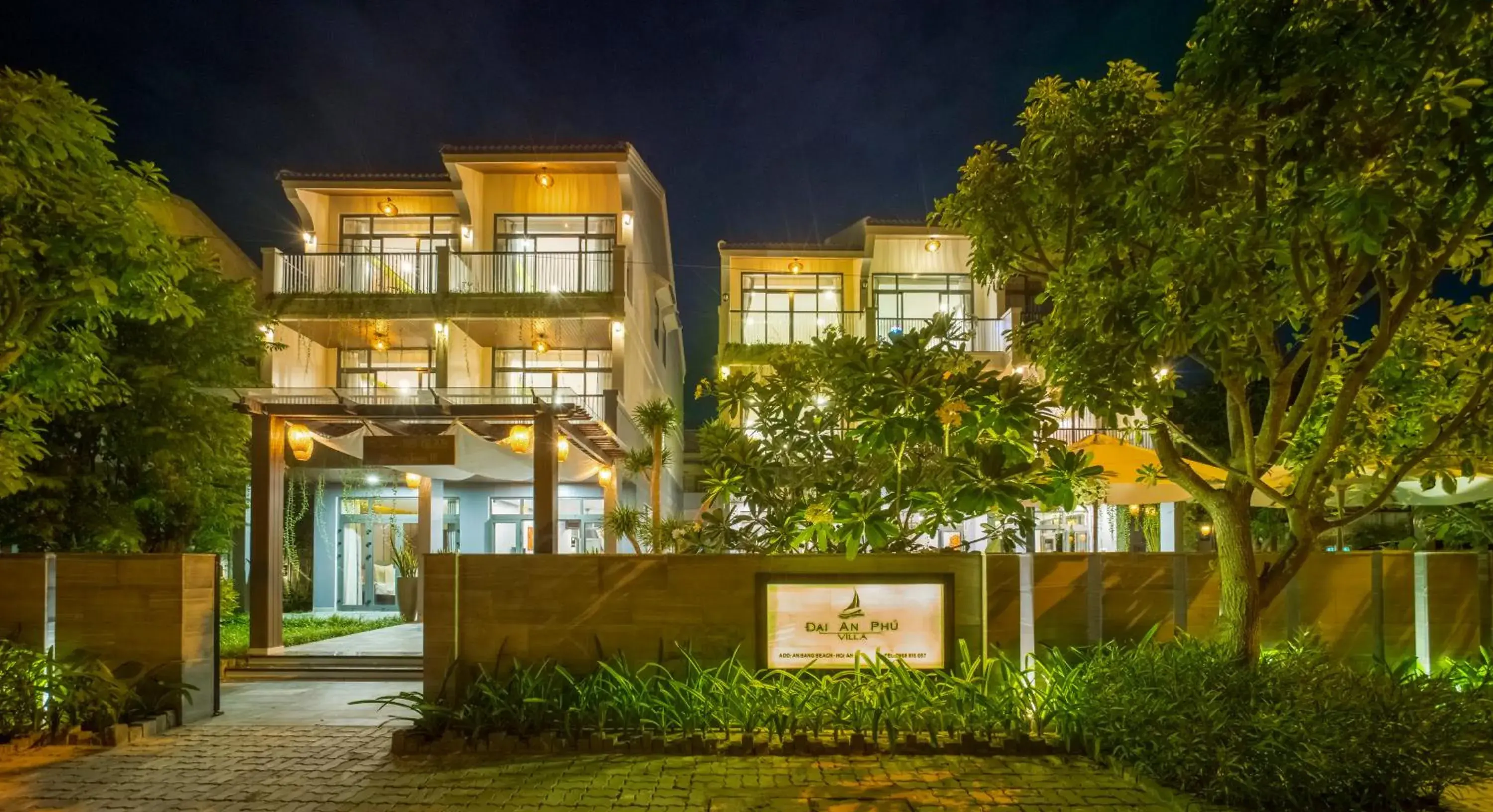 Facade/entrance in Dai An Phu Villa Facade/entrance in Dai An Phu Villa