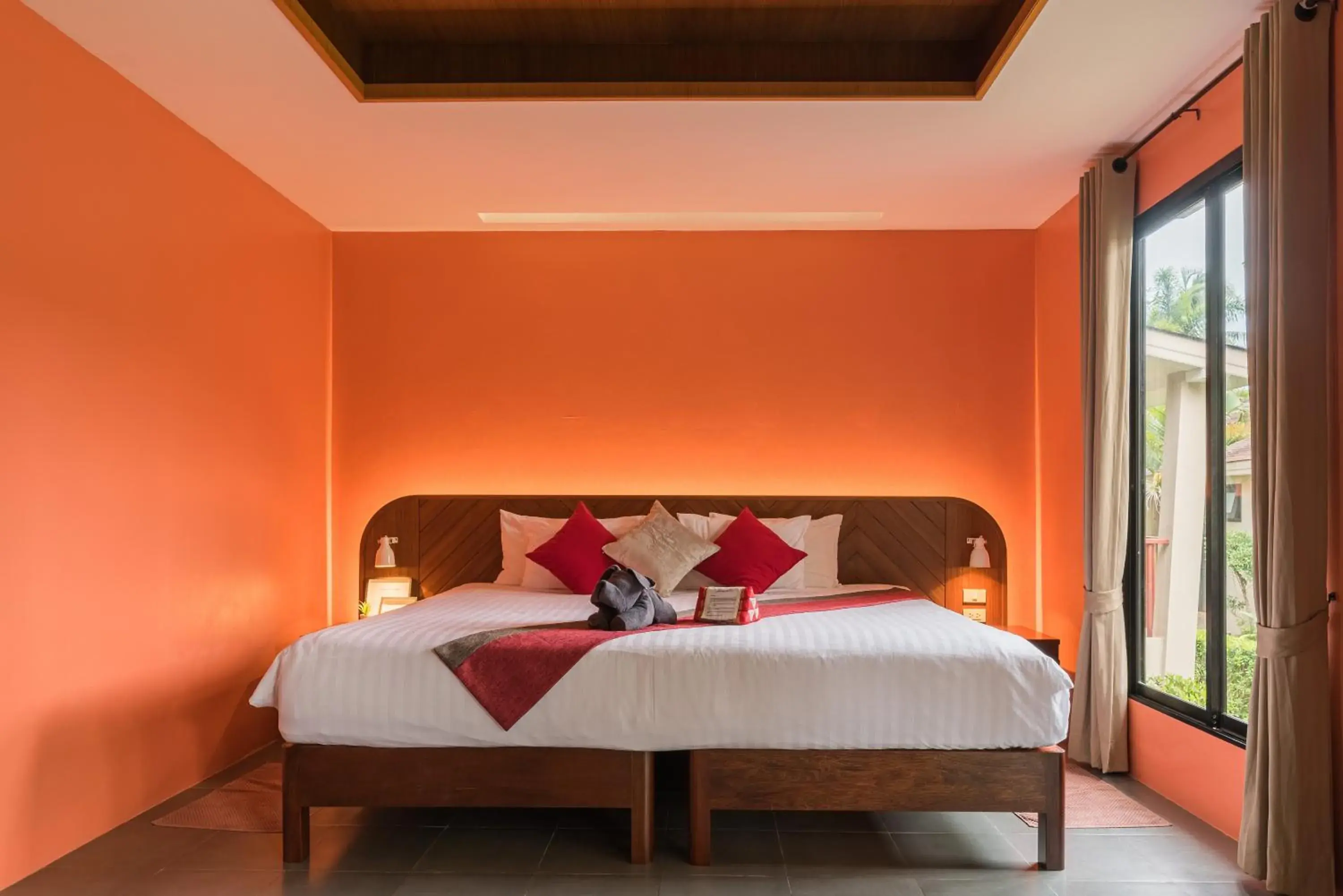 Bed in Anda Lanta Resort Bed in Anda Lanta Resort