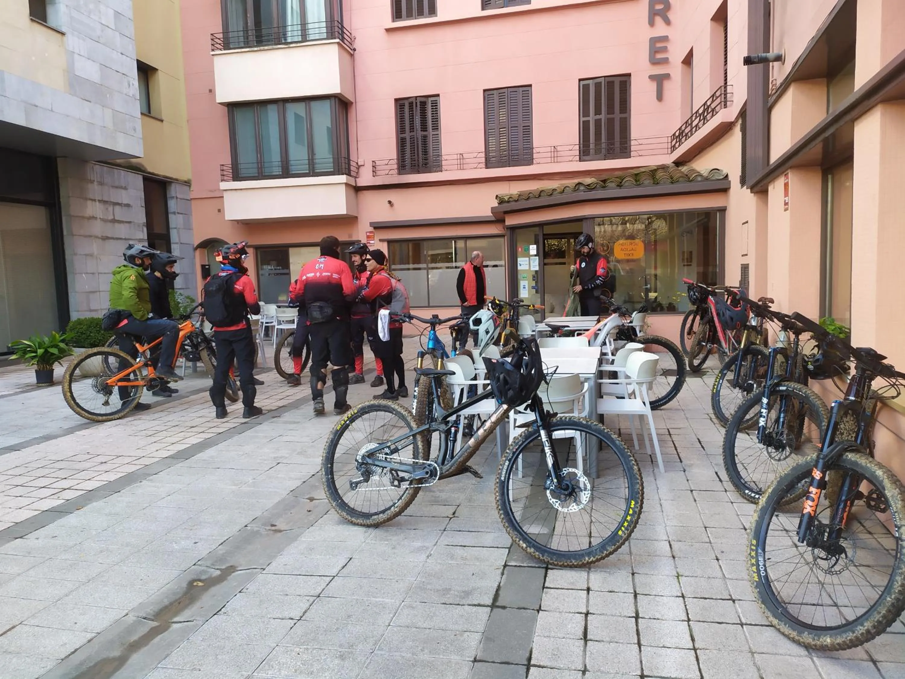 Off site in Hotel Alegret