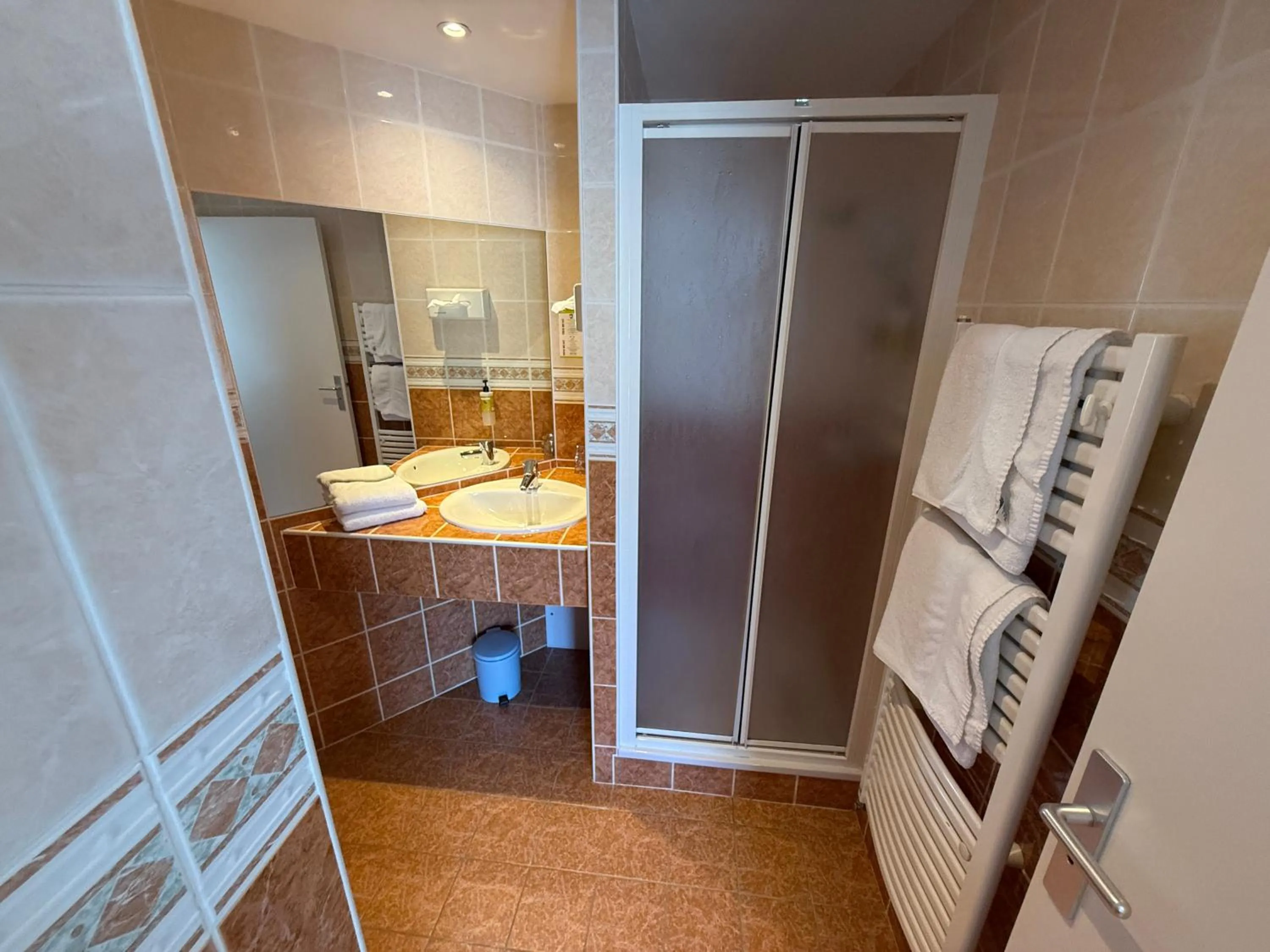 Shower in Hôtel Édenia - Spa Estime&Sens