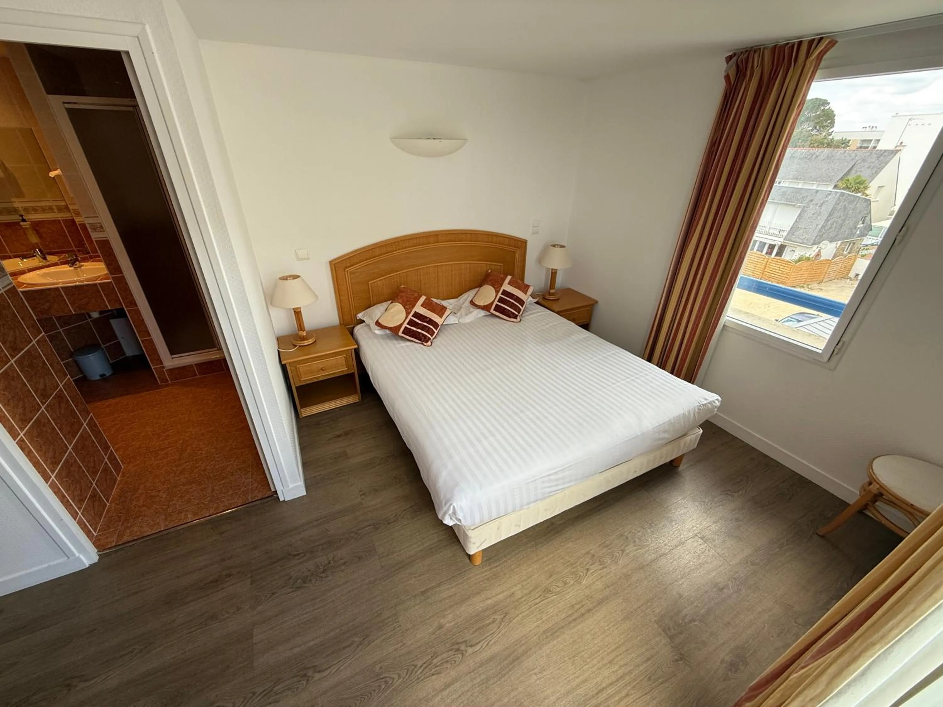 Bed in Hôtel Édenia - Spa Estime&Sens