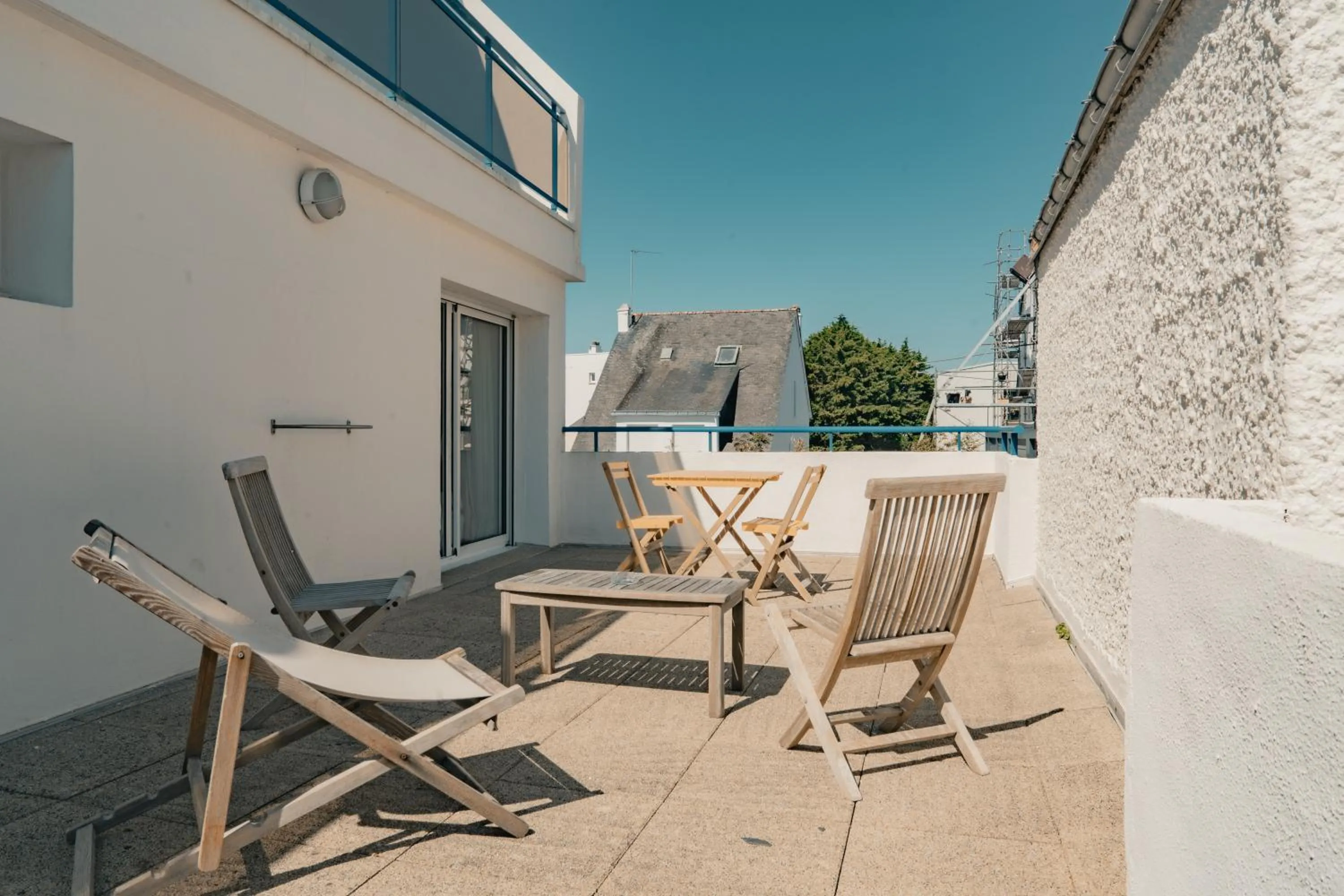 Balcony/Terrace in Hôtel Édenia - Spa Estime&Sens