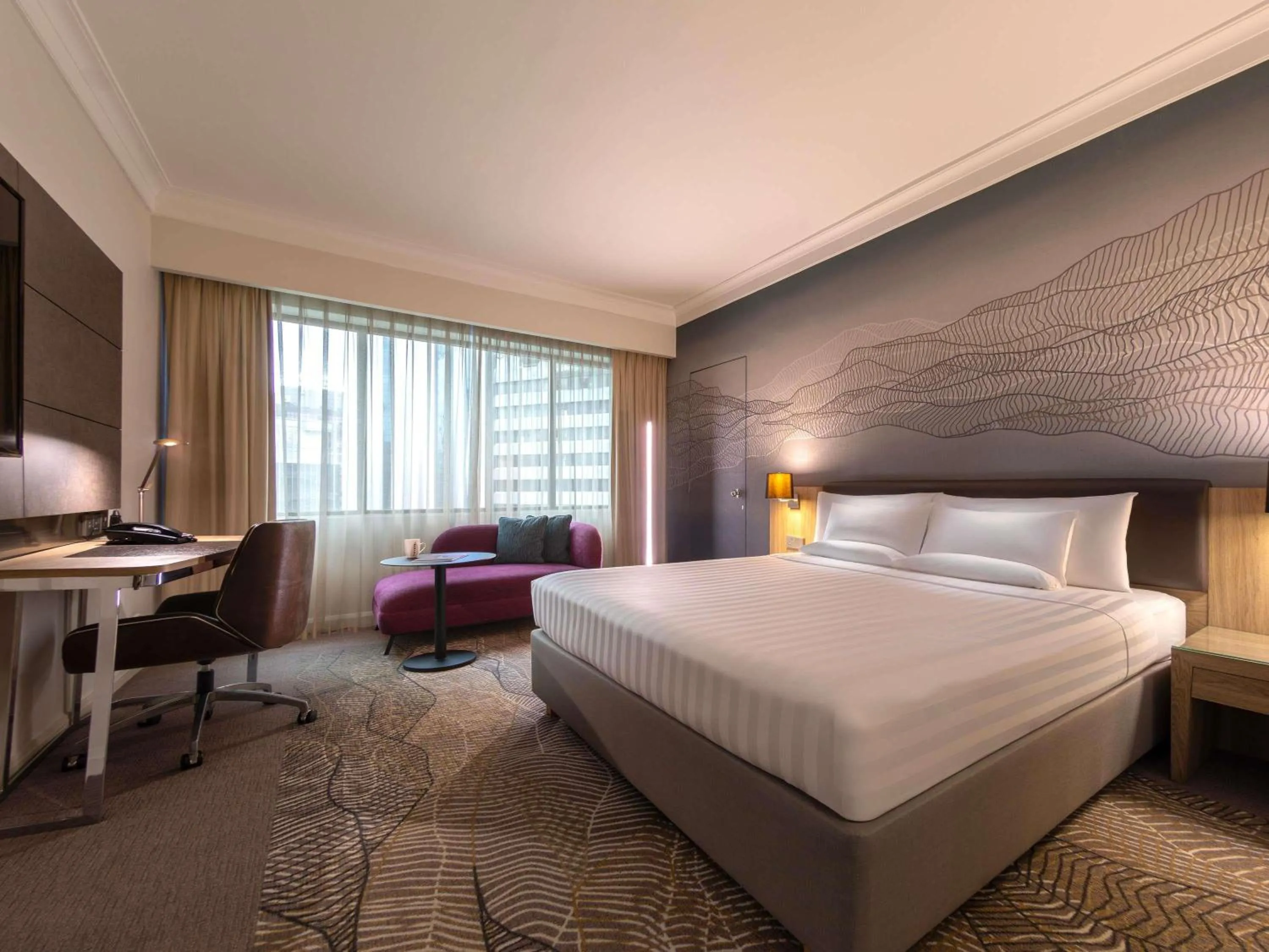 Bedroom, Bed in Novotel Kuala Lumpur City Centre