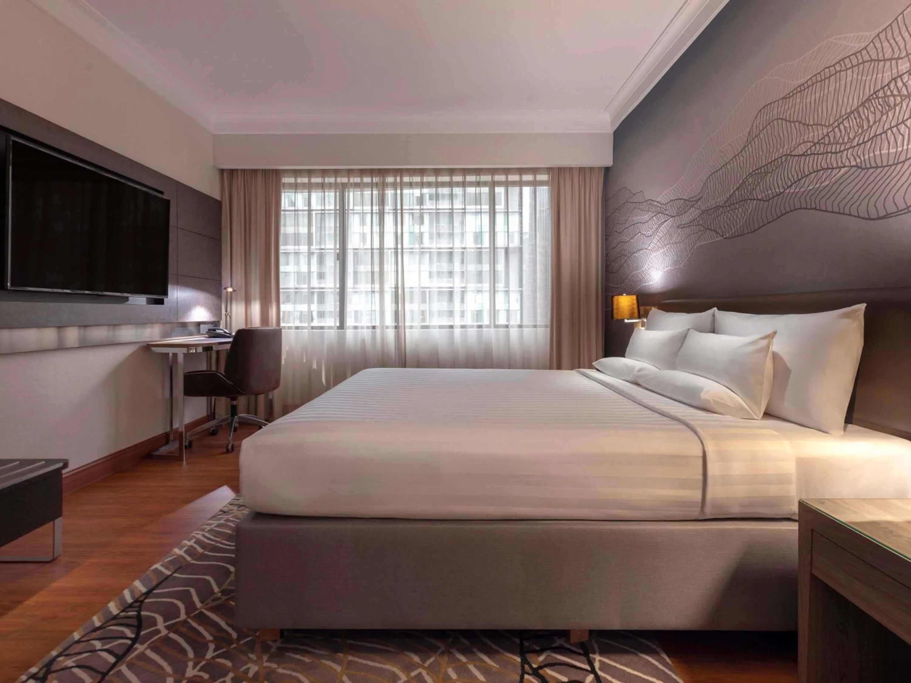 Photo of the whole room, Bed in Novotel Kuala Lumpur City Centre