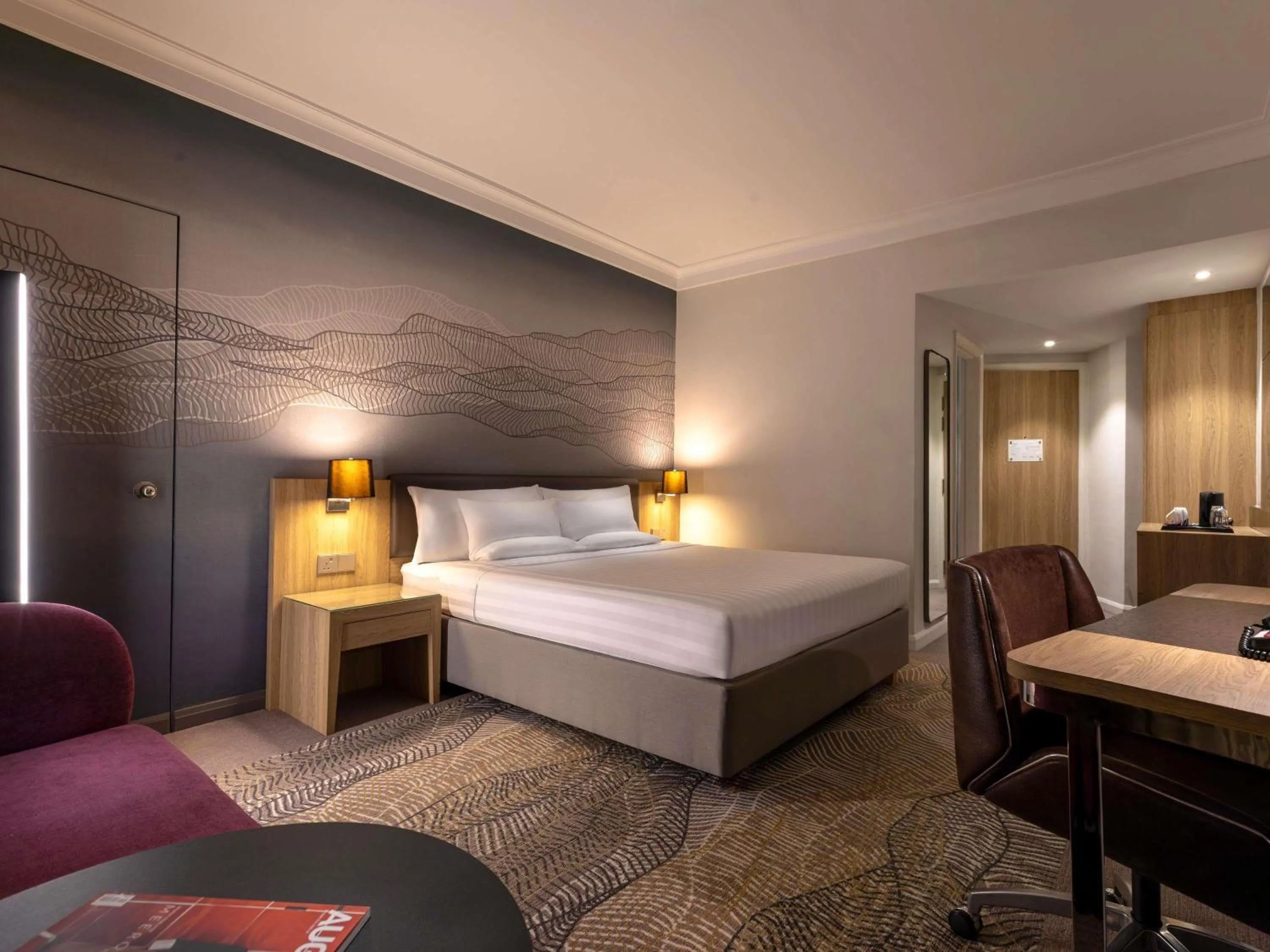 Bedroom, Bed in Novotel Kuala Lumpur City Centre