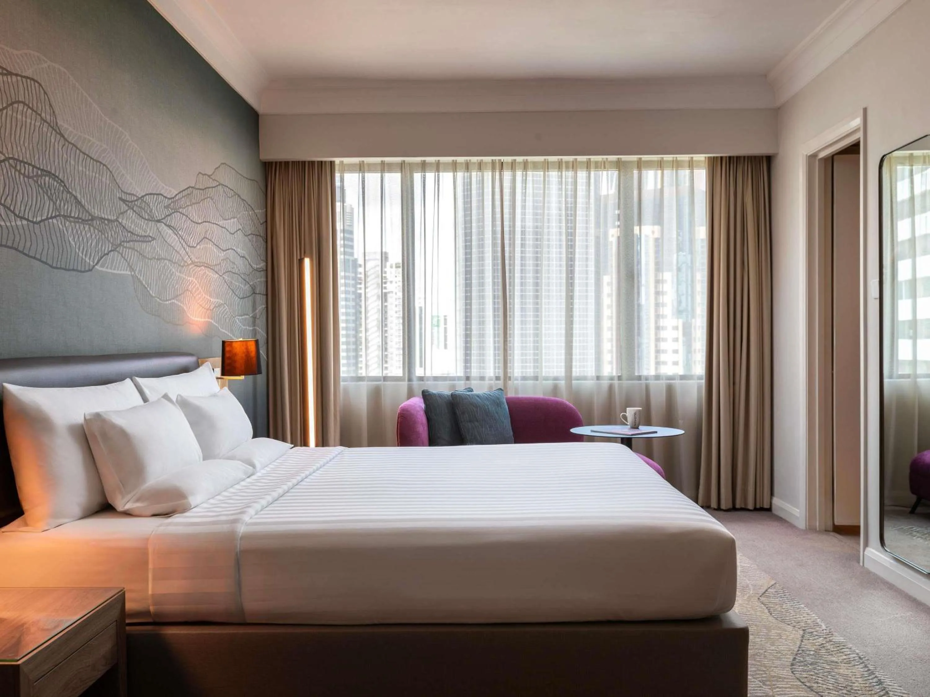 Bedroom, Bed in Novotel Kuala Lumpur City Centre