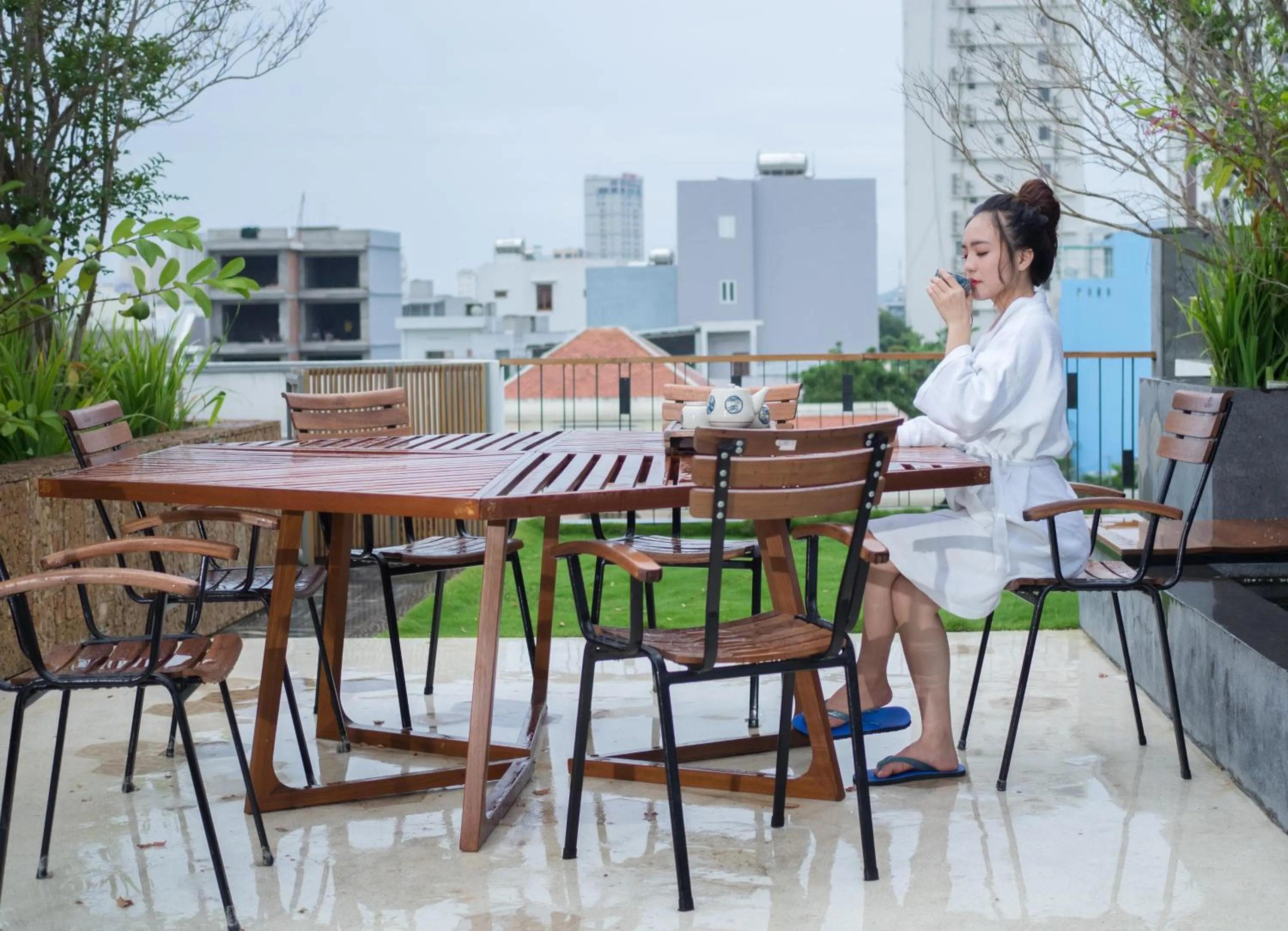 Patio in Mai's Boutique