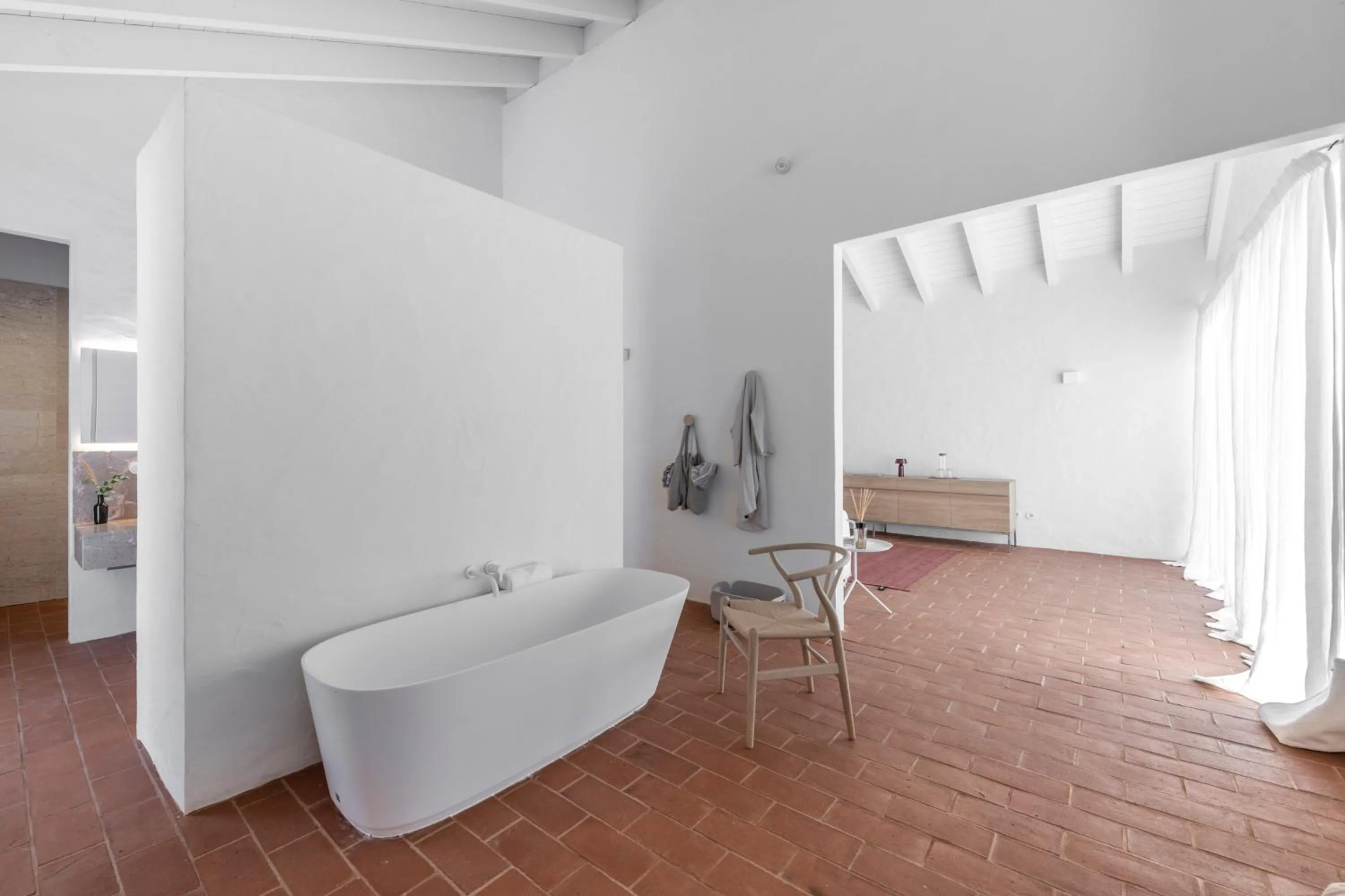 Bathroom in Herdade da Malhadinha Nova - Relais & Châteaux