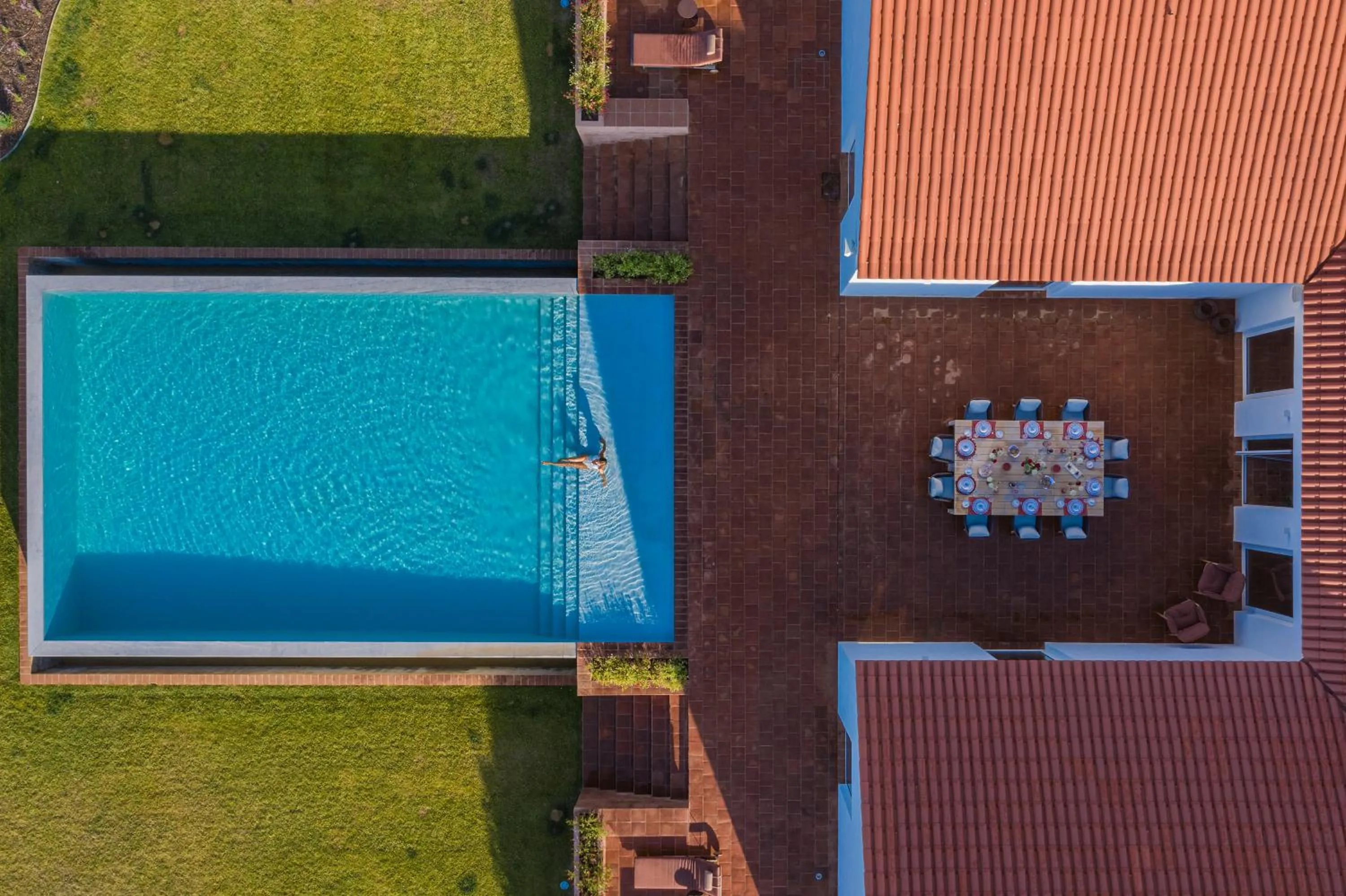 Swimming pool in Herdade da Malhadinha Nova - Relais & Châteaux