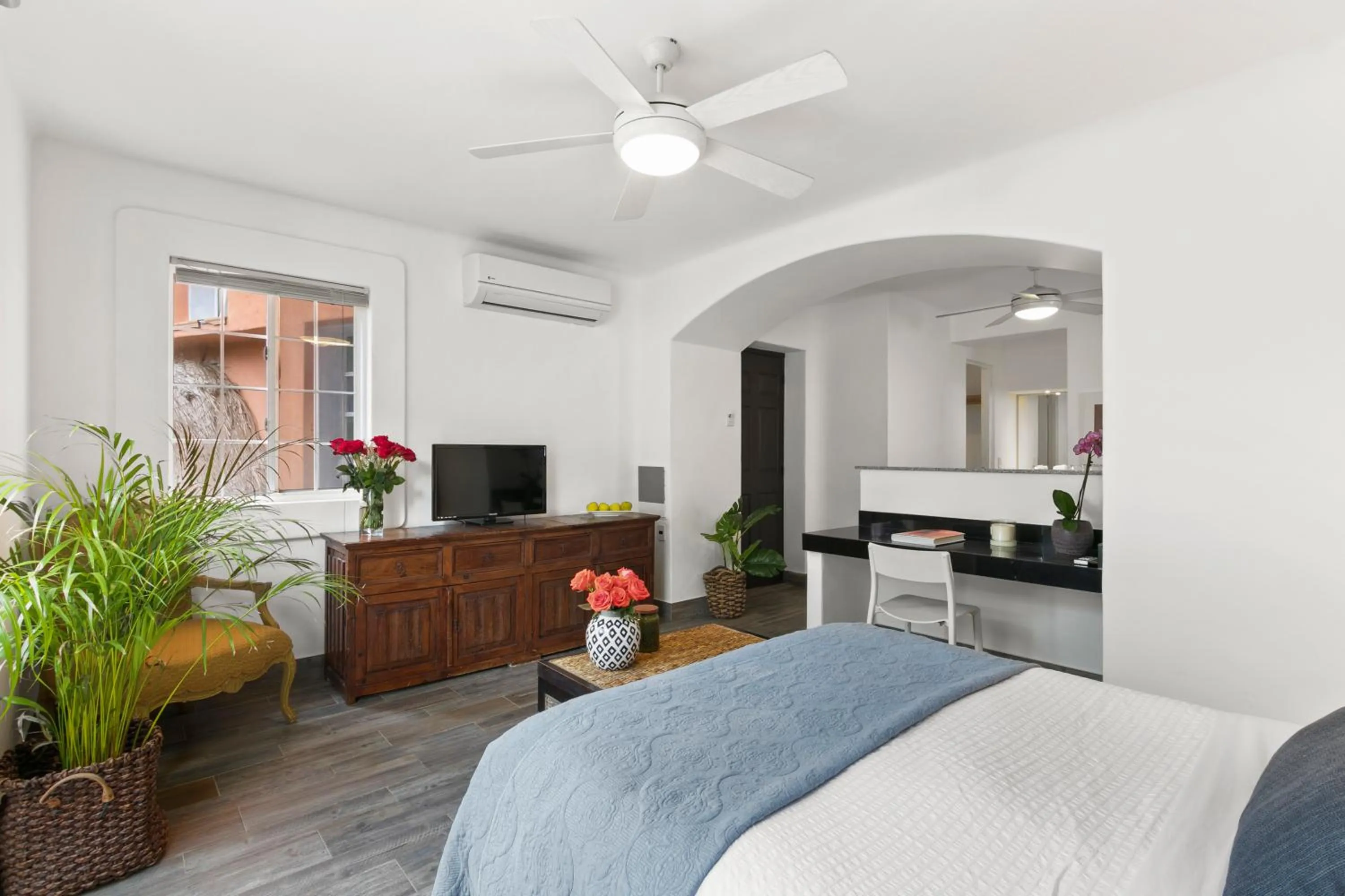 Bedroom, Bed in Casa Tortugas Boutique Hotel - A Hidden Gem in Cancun