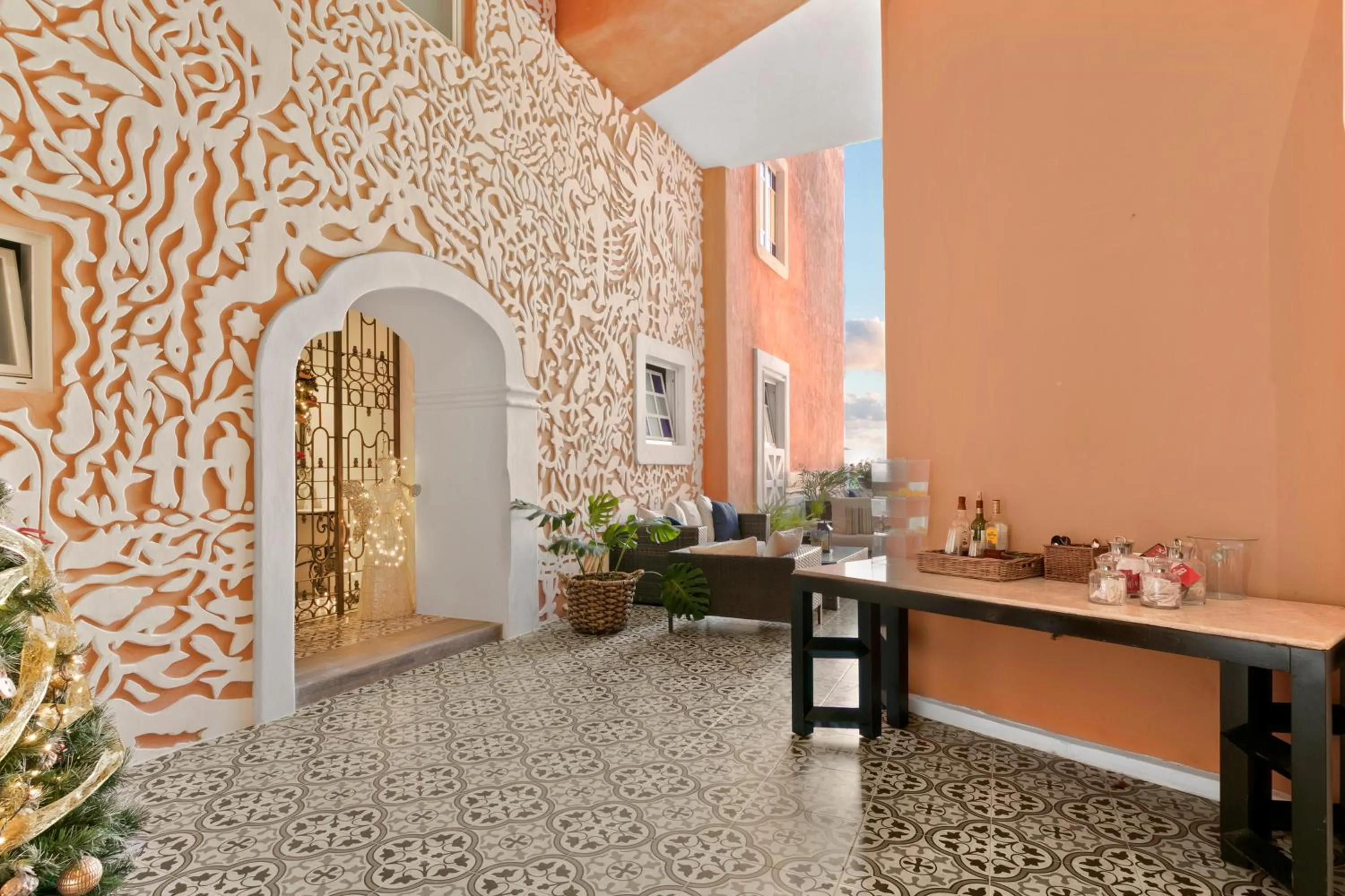 Lobby or reception in Casa Tortugas Boutique Hotel - A Hidden Gem in Cancun