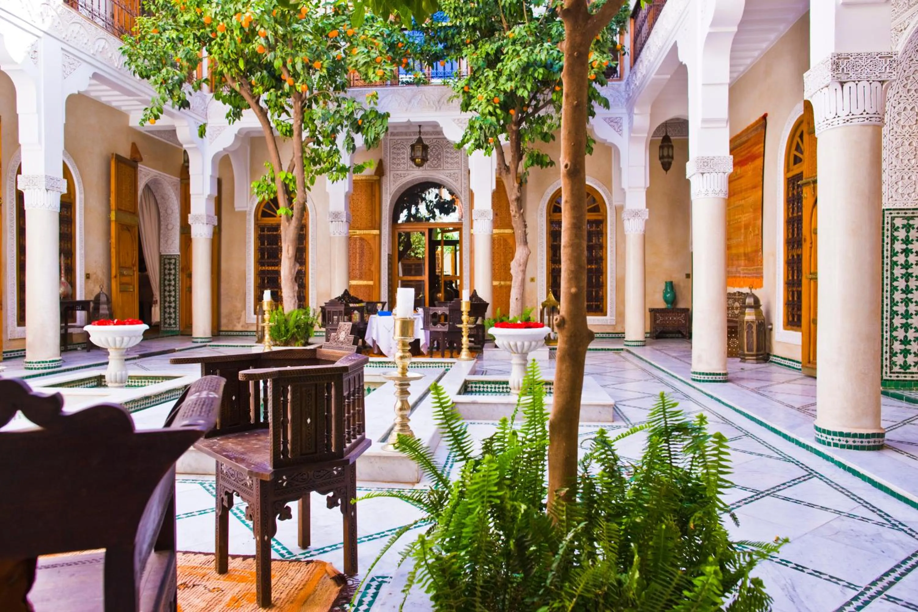 Restaurant/places to eat in Riad & Spa Laurence Olivier