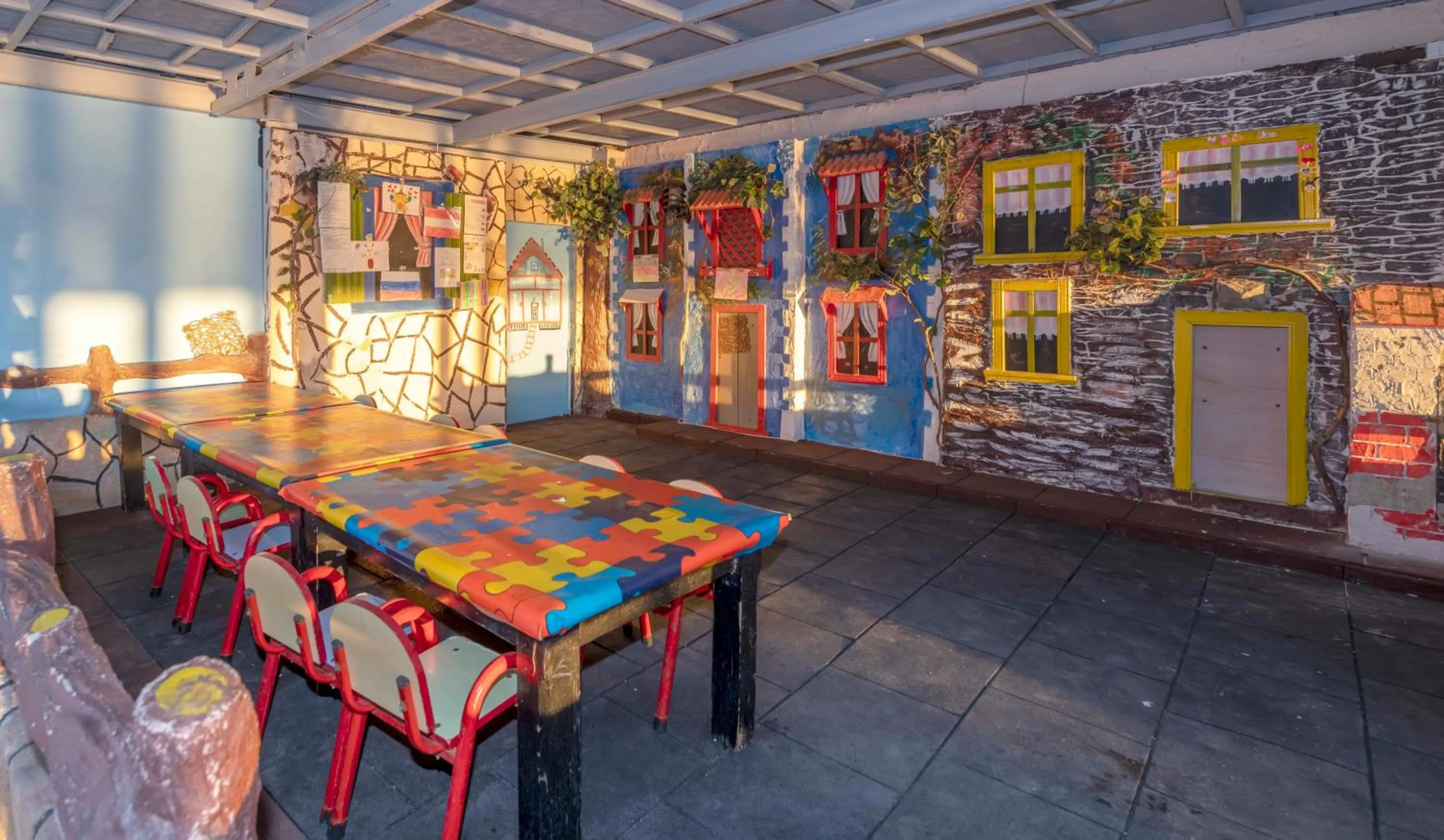 Children play ground in Armas Beach