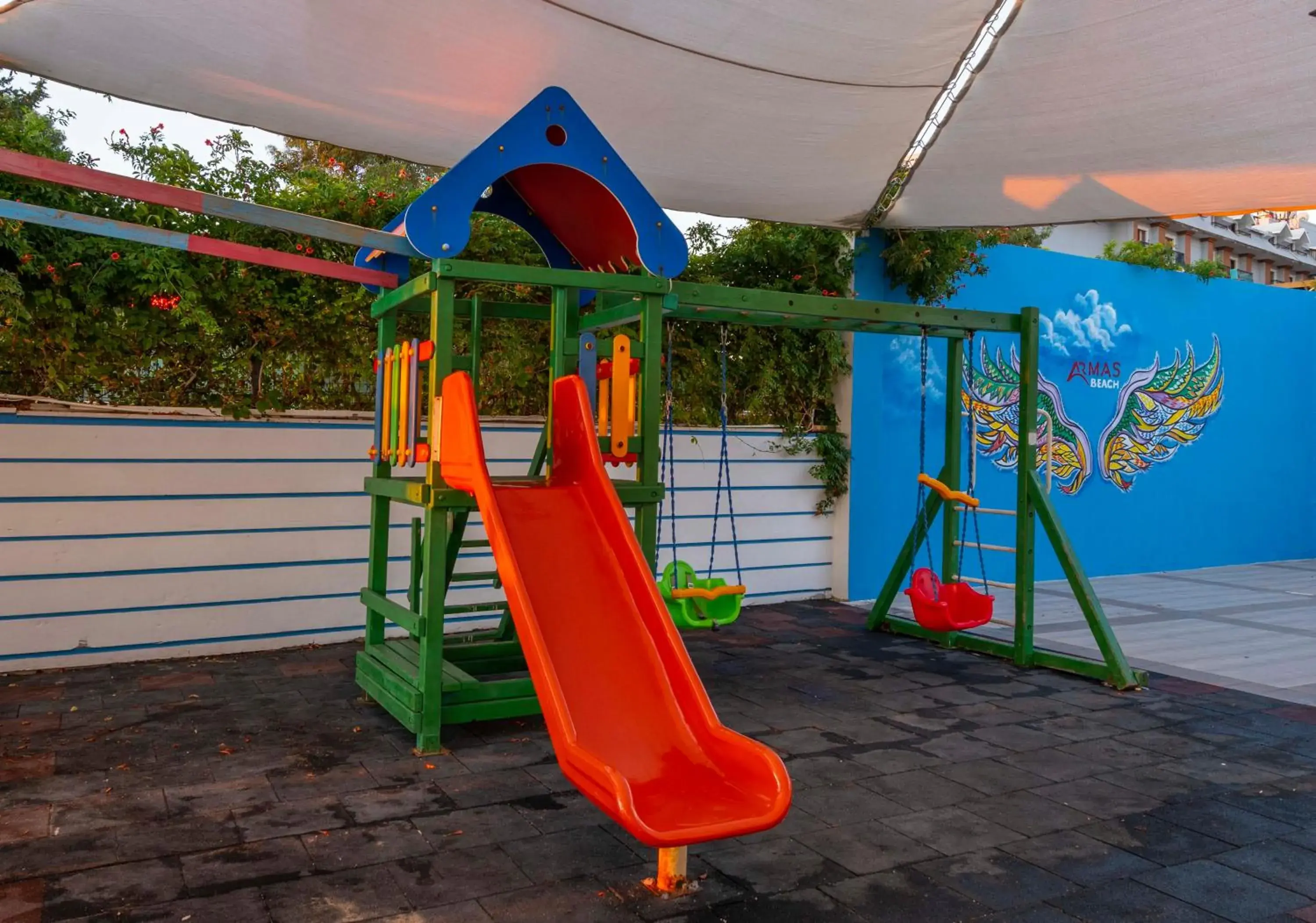 Children play ground, Children's Play Area in Armas Beach Hotel