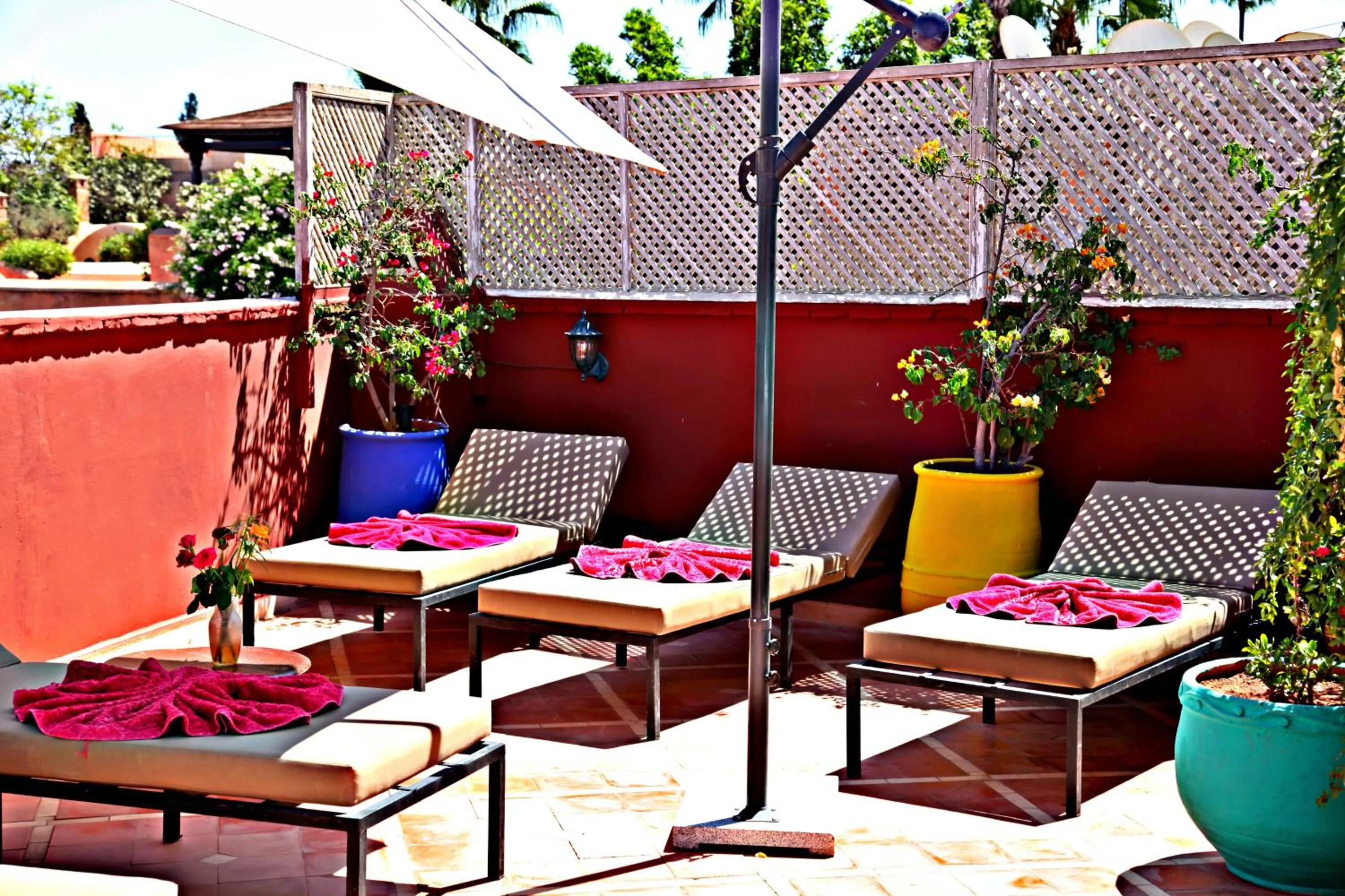 Patio in Riad Sidi Mimoune & Spa