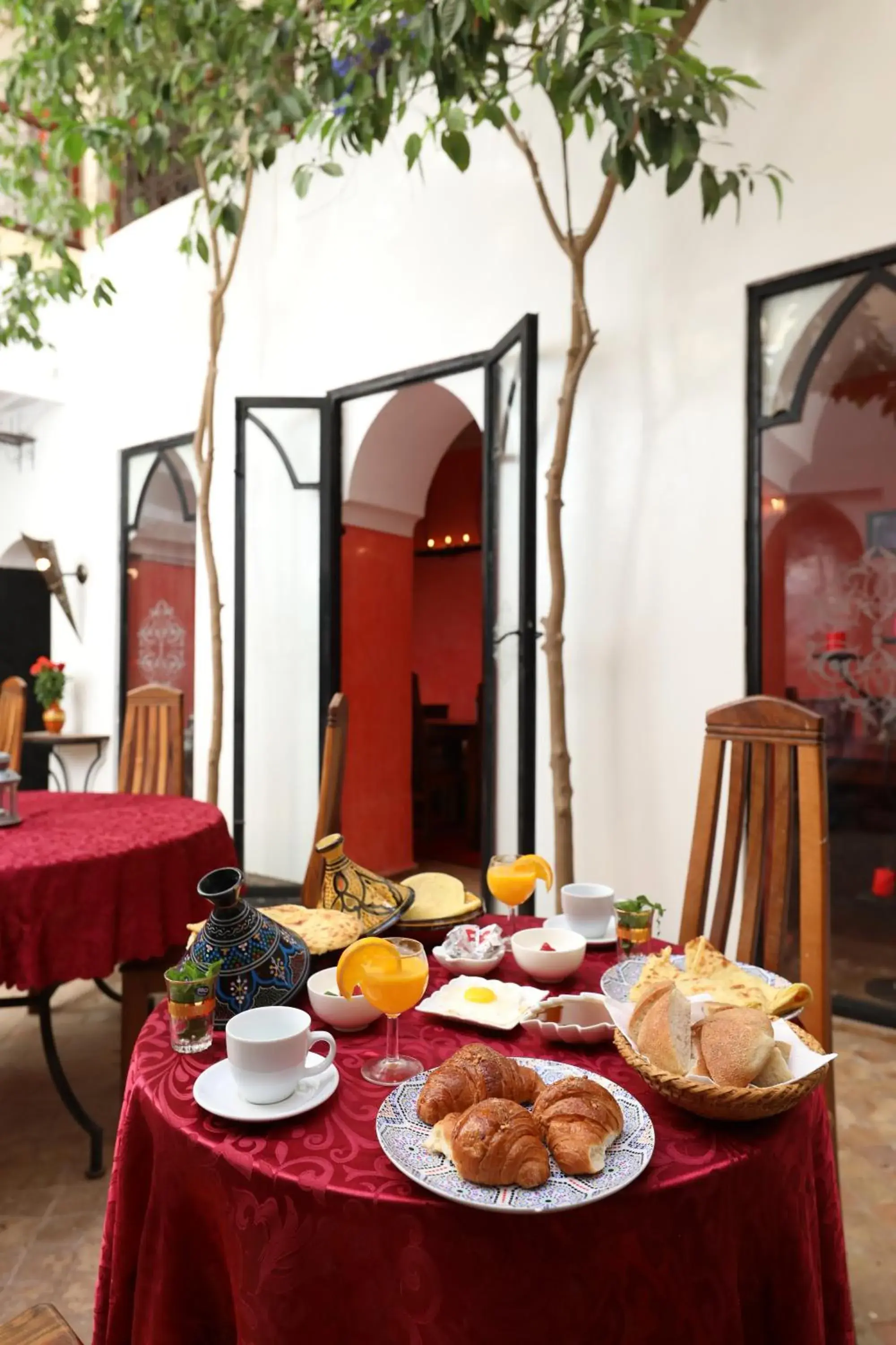 Breakfast in Riad Sidi Mimoune & Spa Breakfast in Riad Sidi Mimoune & Spa