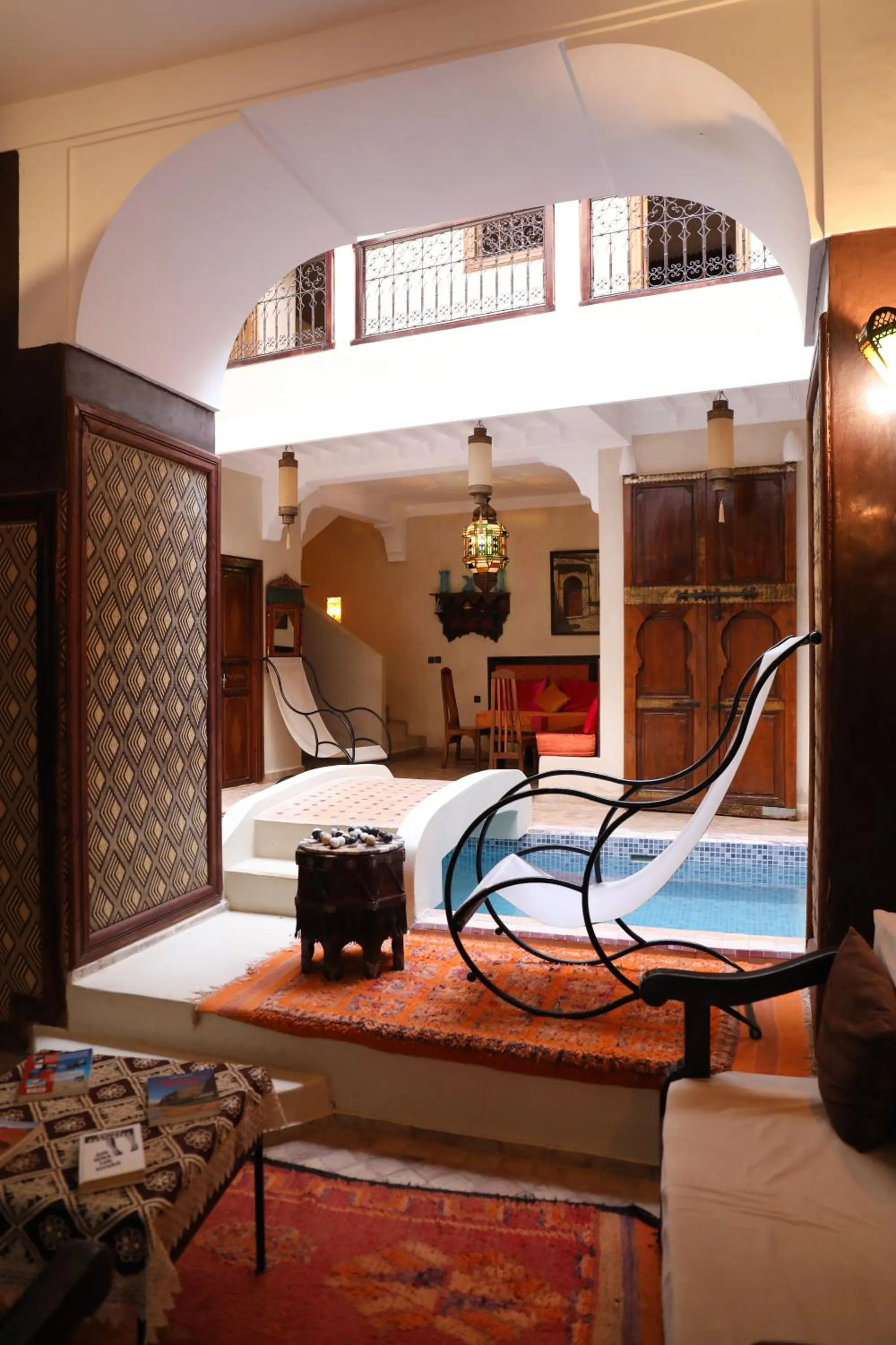Pool view in Riad Sidi Mimoune & Spa