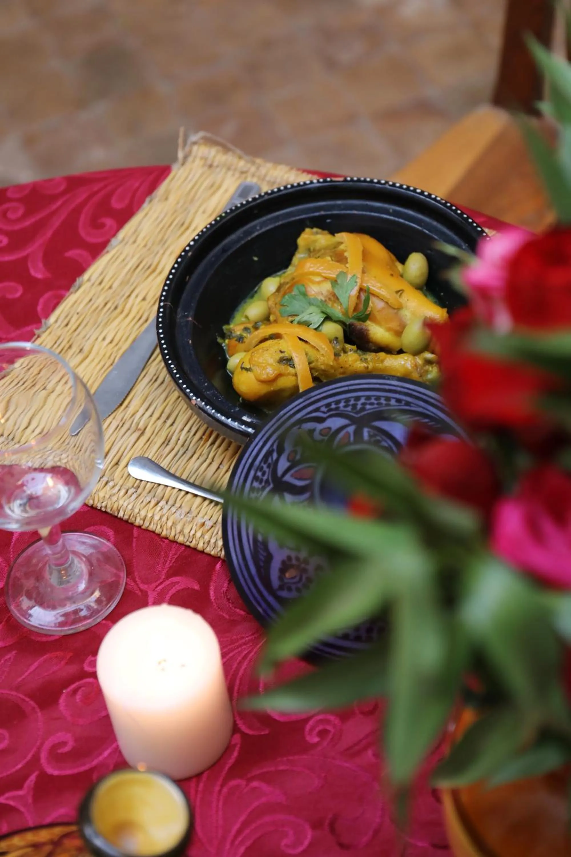 Meals in Riad Sidi Mimoune & Spa