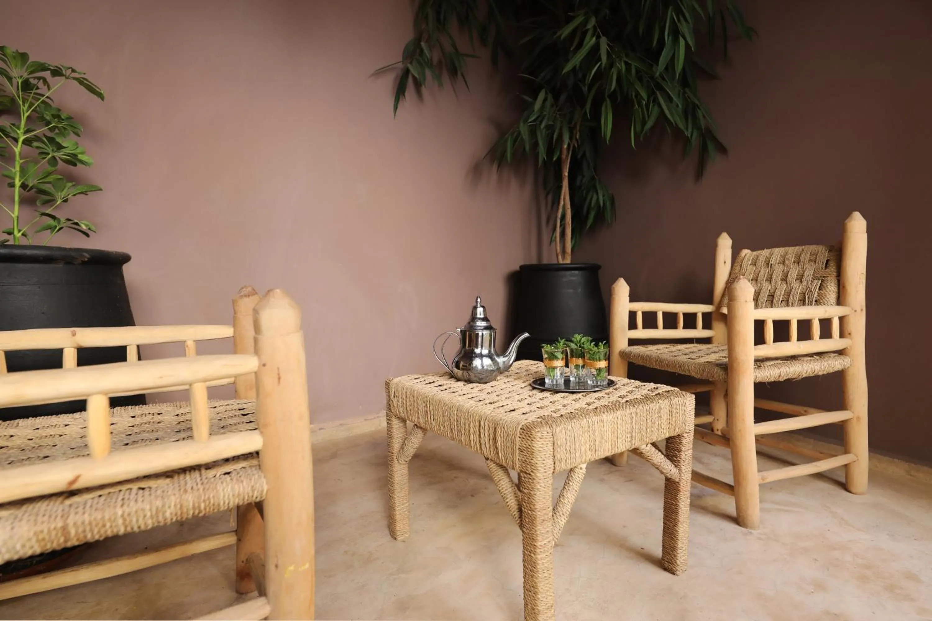 Living room in Riad Sidi Mimoune & Spa