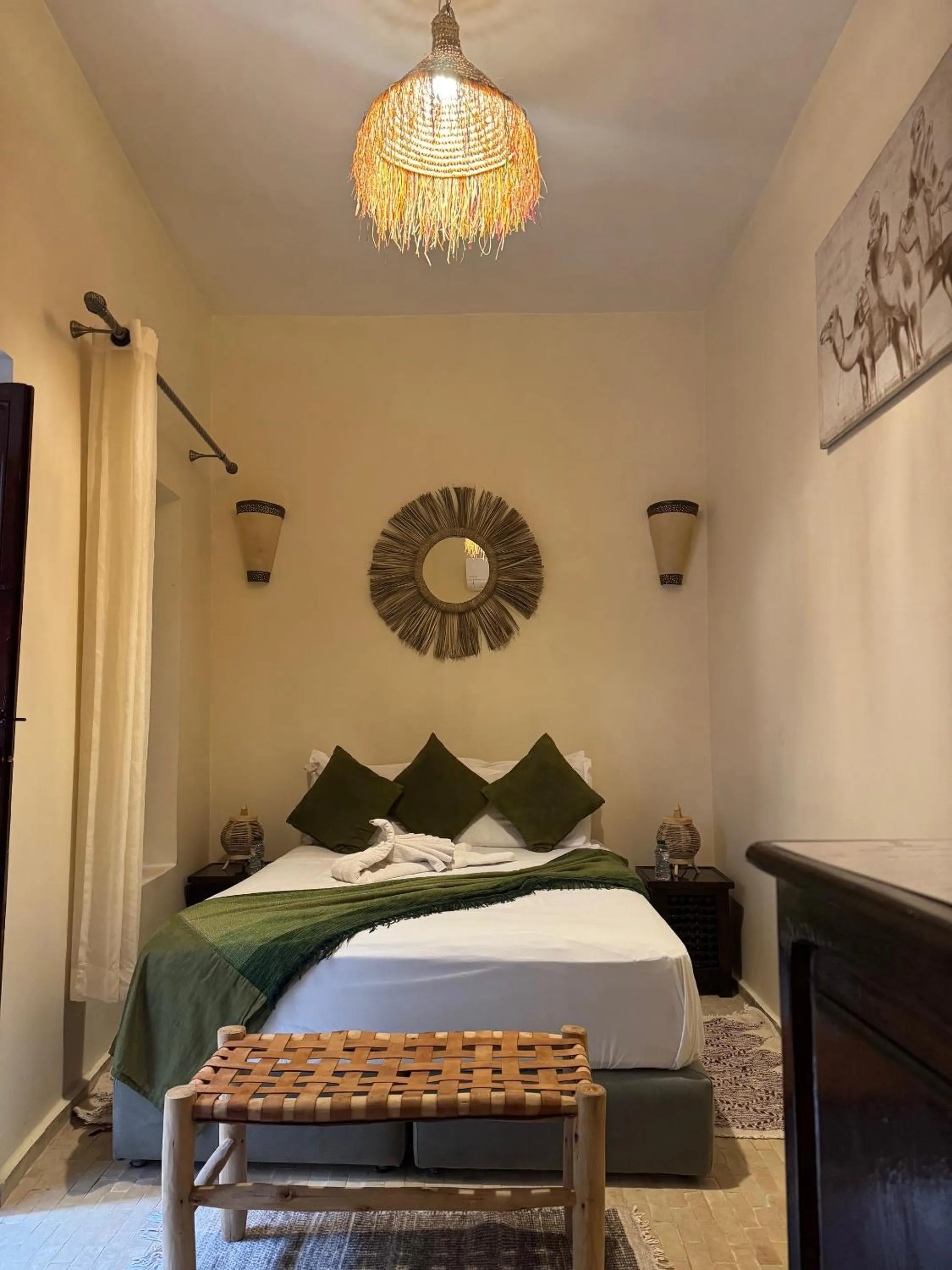 Property building, Bed in Riad Sidi Mimoune & Spa