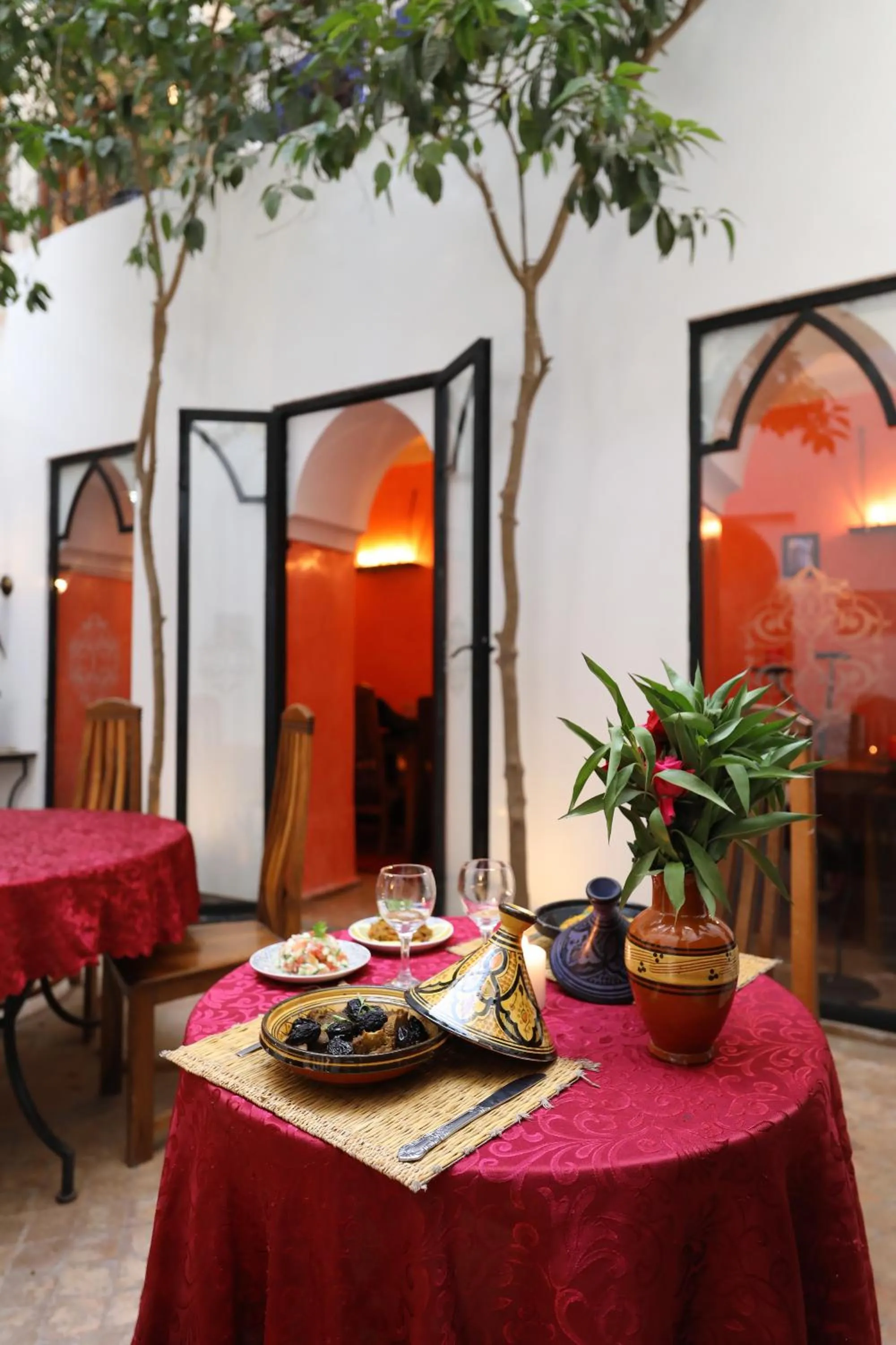Restaurant/places to eat in Riad Sidi Mimoune & Spa