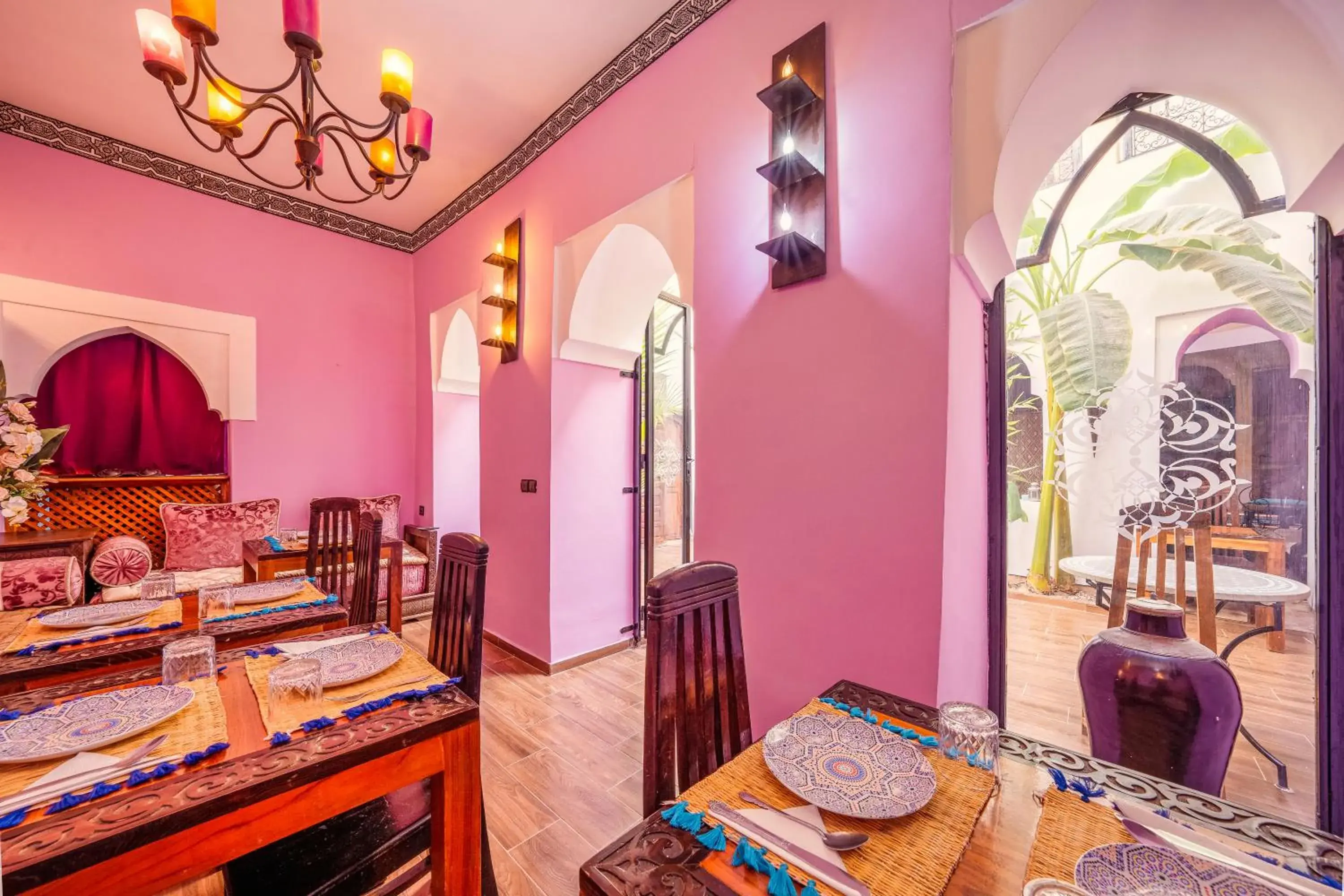 Living room in Riad Sidi Mimoune & Spa Living room in Riad Sidi Mimoune & Spa