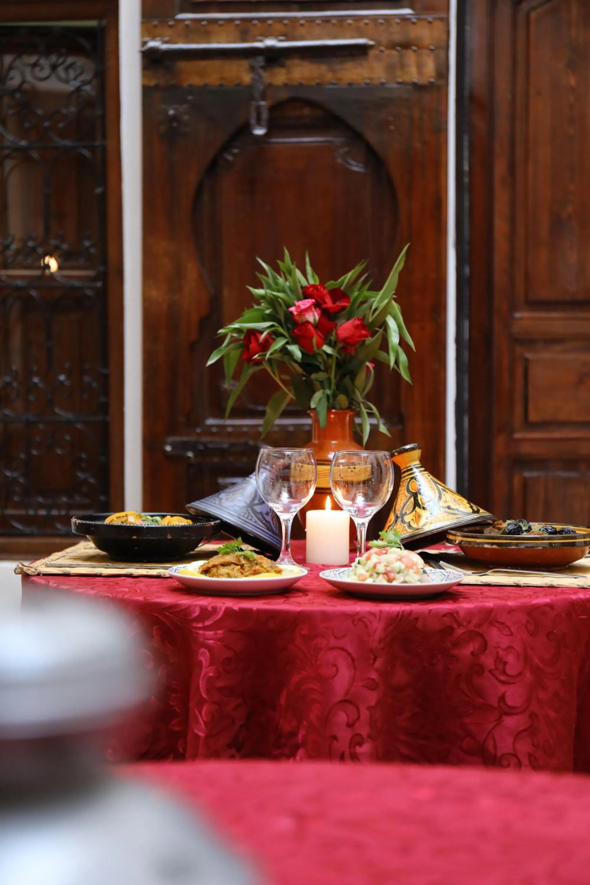 Restaurant/places to eat in Riad Sidi Mimoune &amp; Spa