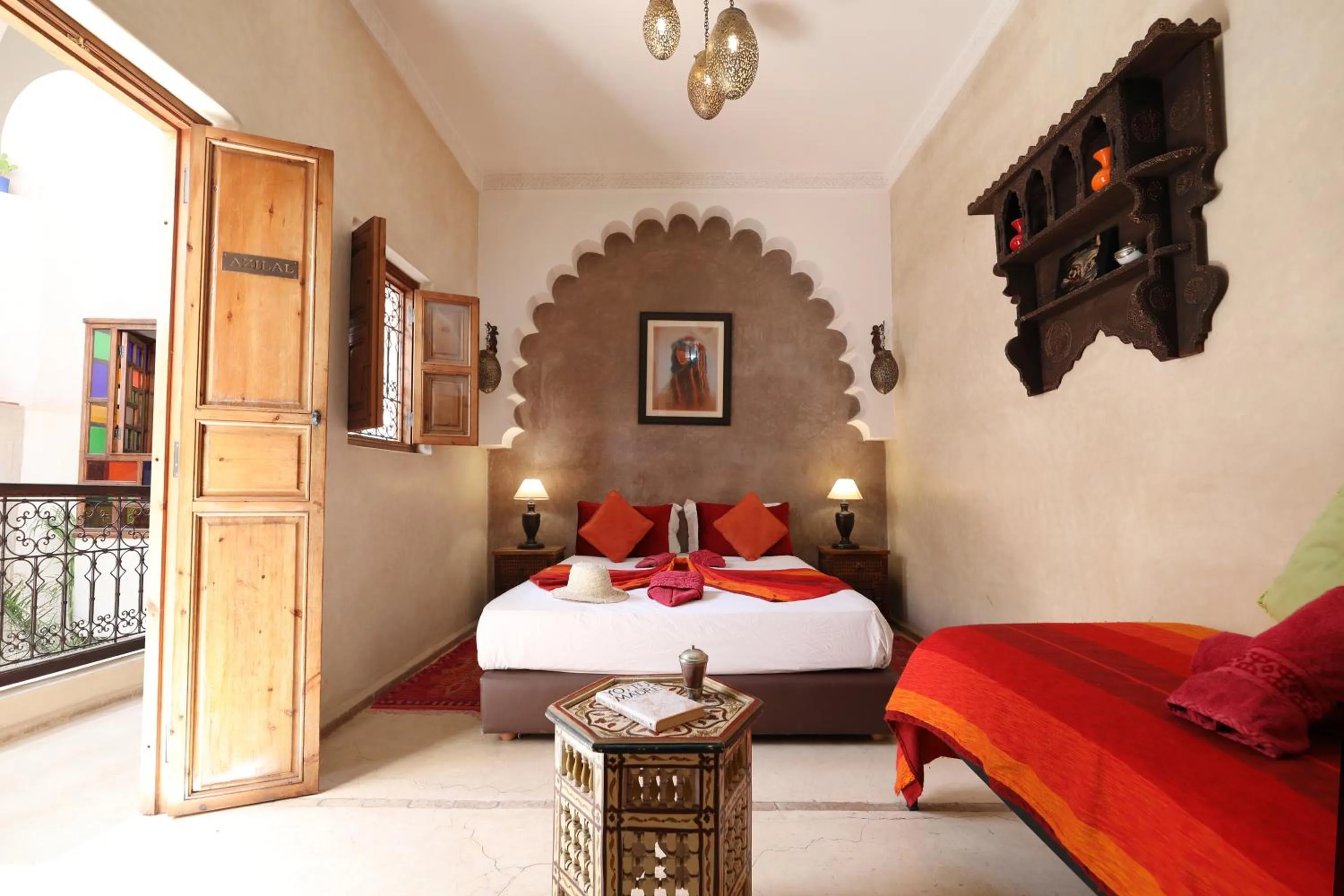 Photo of the whole room, Bed in Riad Sidi Mimoune & Spa