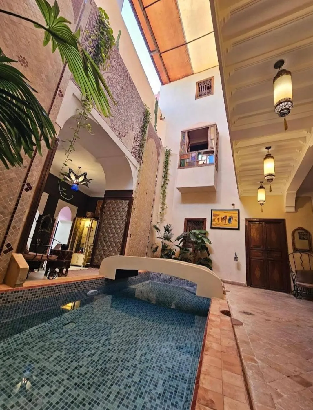 Swimming pool in Riad Sidi Mimoune & Spa