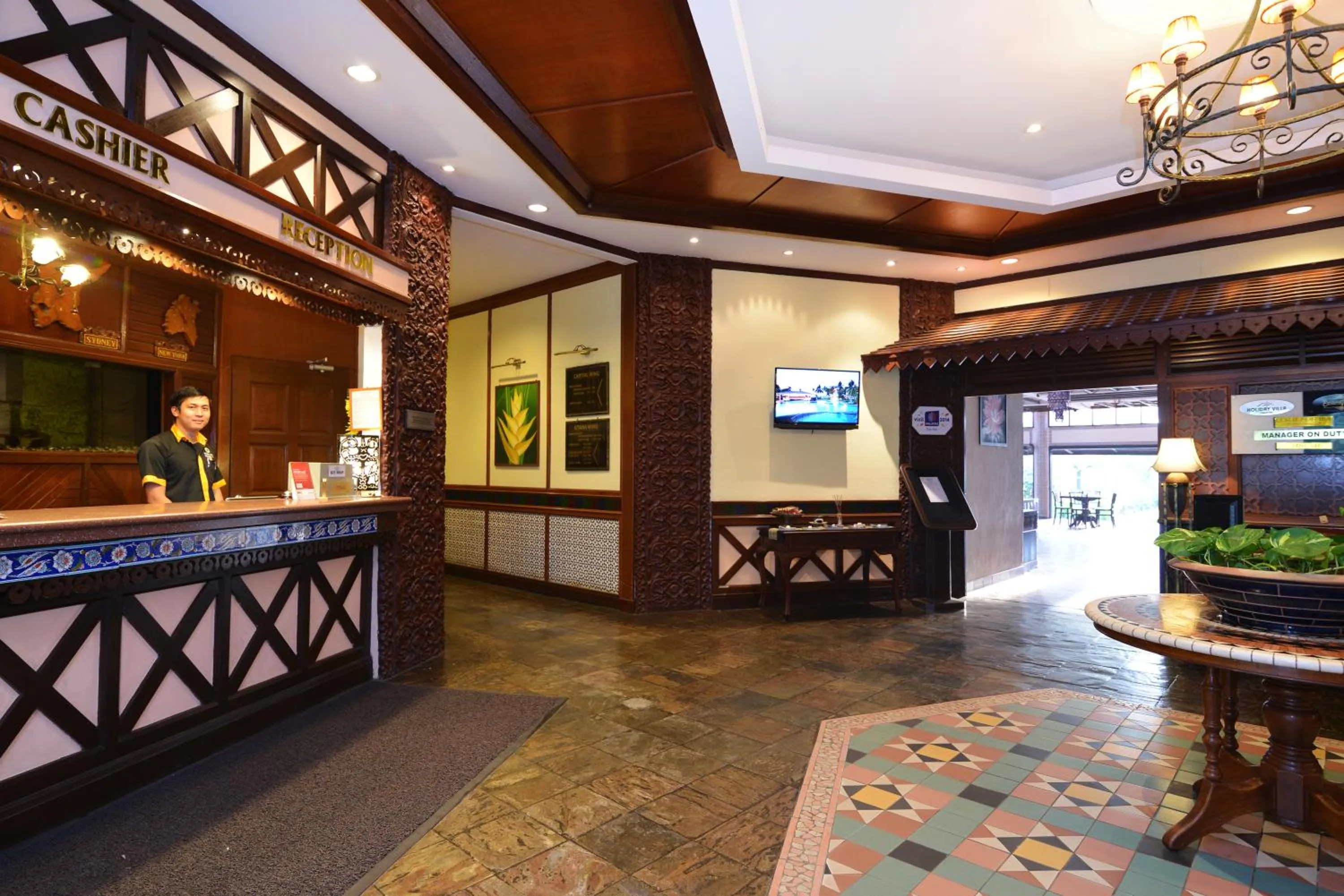 Lobby or reception in Holiday Villa Beach Resort Cherating