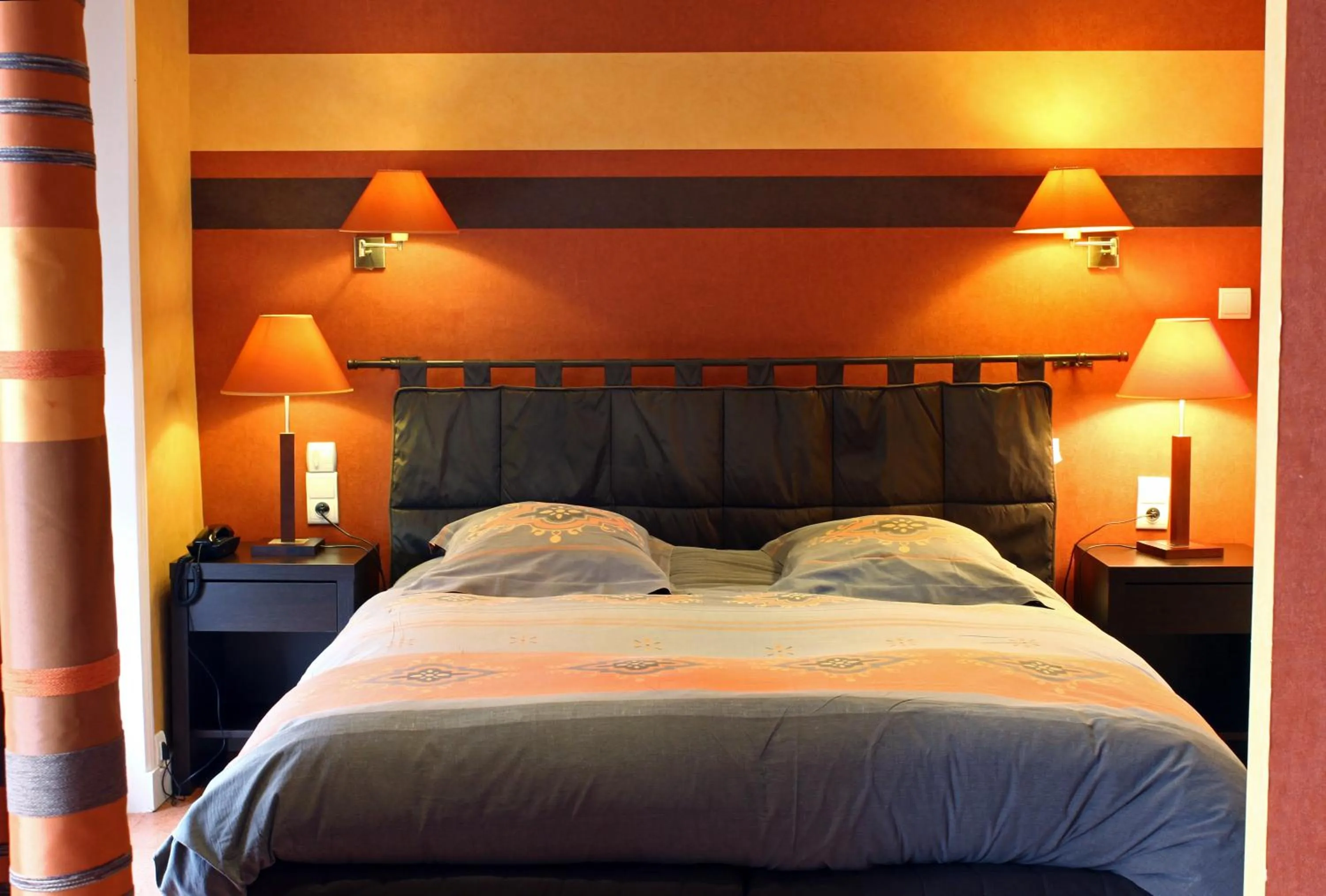 Bed in Hostellerie De La Mer