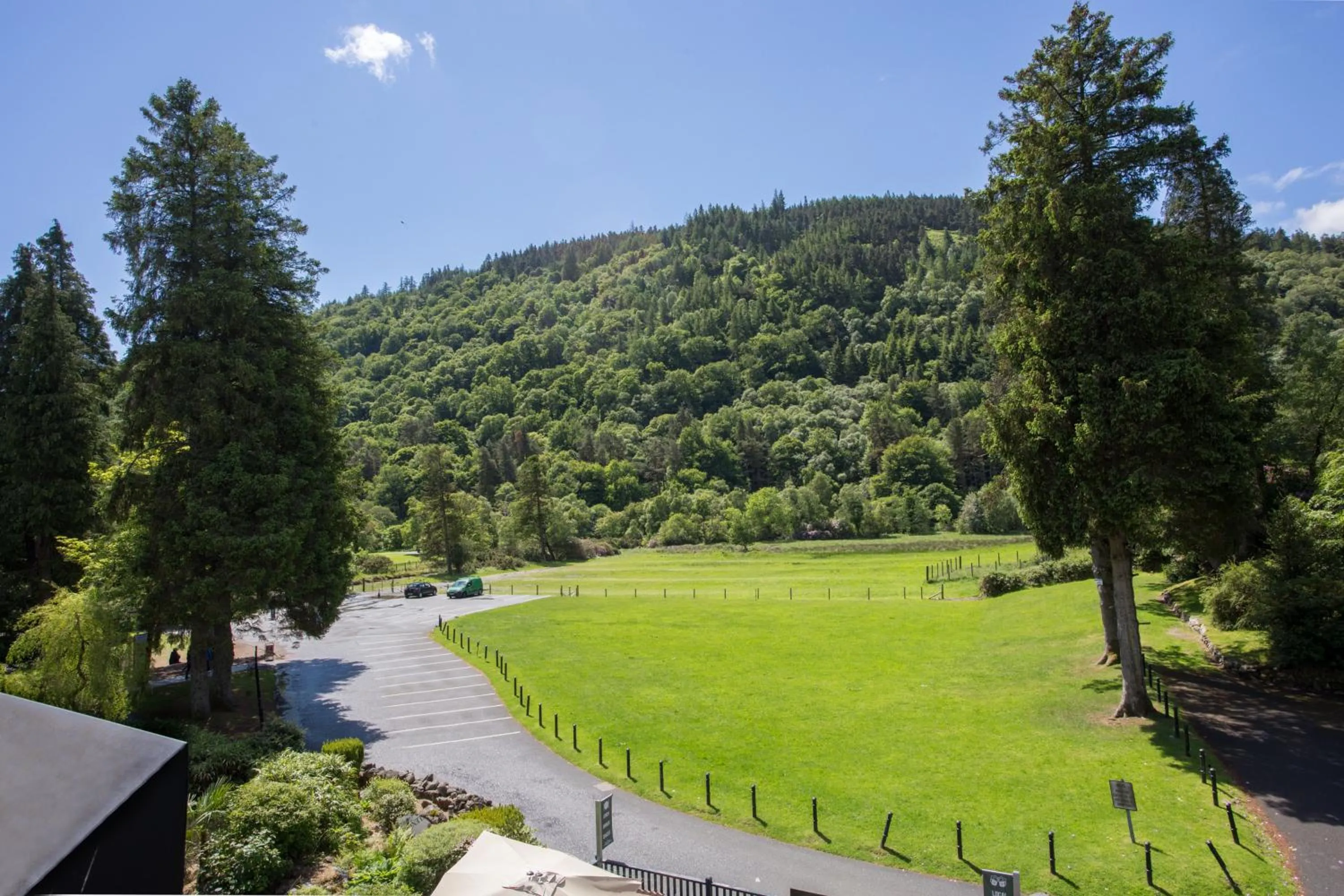 Bird's eye view in The Glendalough Hotel