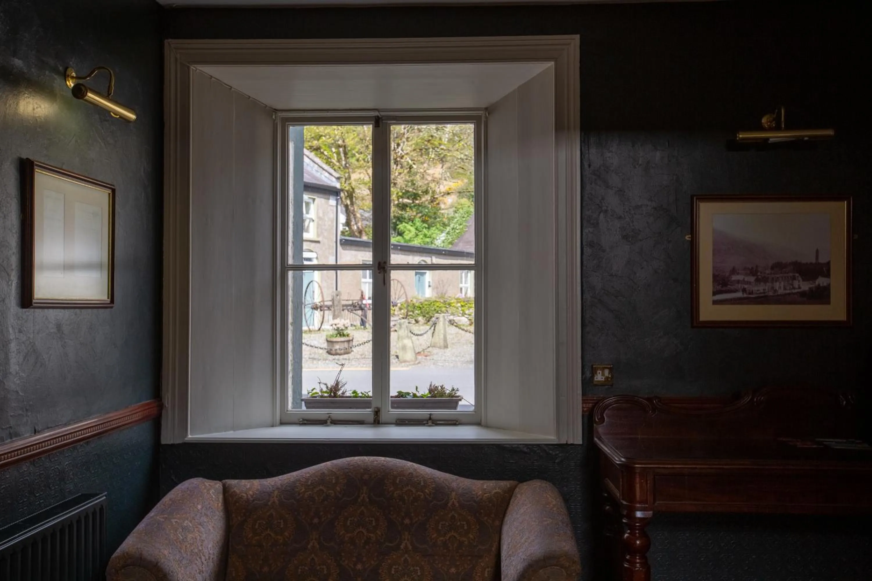 Lobby or reception in The Glendalough Hotel